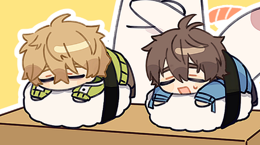 BOOTH通販発送完了しました～🦀
大変お待たせしてすみません💦
これはboostお礼絵の🍣