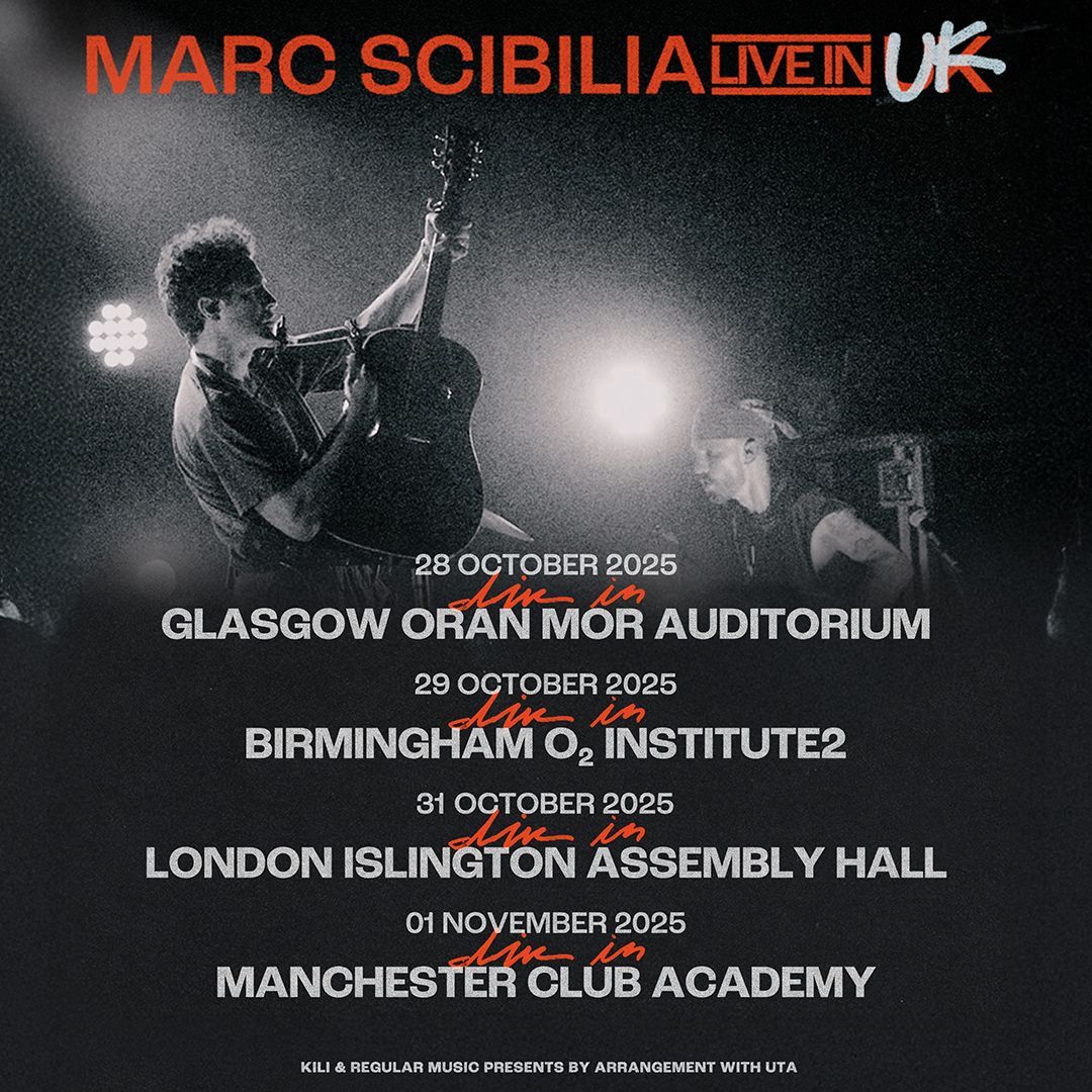 Manchester Academy🐝 (@mancacademy) on Twitter photo 🔥 NEW & ON SALE: <a href="/marcscibilia/">Marc Scibilia</a>
📅 Saturday 1st November 2025 // Manchester Club Academy
🎫 TICKETS via manchesteracademy.net 🔥 NEW & ON SALE: <a href="/marcscibilia/">Marc Scibilia</a>
📅 Saturday 1st November 2025 // Manchester Club Academy
🎫 TICKETS via manchesteracademy.net