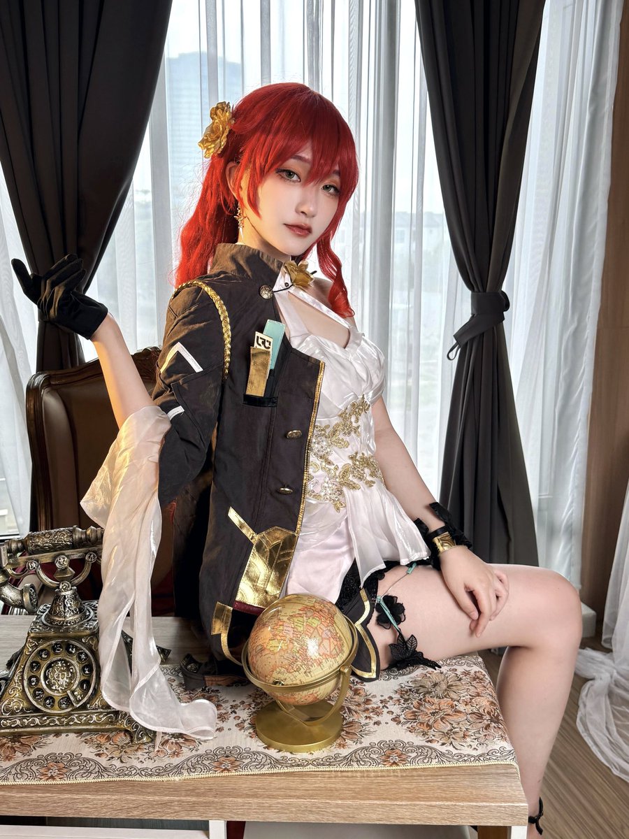 See you tomorrow 🥰🇮🇩
<a href="/comifuro/">Comic Frontier</a> AF-40
Can’t wait ✨

#cosplay #コスプレ #comicfrontier #honkaistarrail #himeko