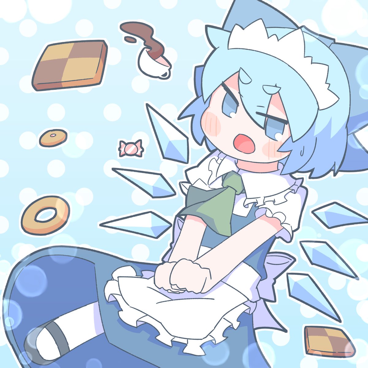 チルノ(東方Project) 「 」|ぱらどっと🍣🐚M3：Q-22b / 例大祭：つ07abのイラスト