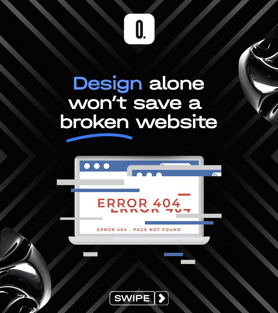 nullishstudio's tweet photo. 💡 Design alone won't save a broken product.
A sleek UI means next to nothing if users are confused and conversions are flat.
At Nullish Studio, we align design with business goals--because clarity and purpose beats aesthetics every time.
#UXDesign #BuildInPublic #NullishStudio https://t.co/woTGPzYuA6