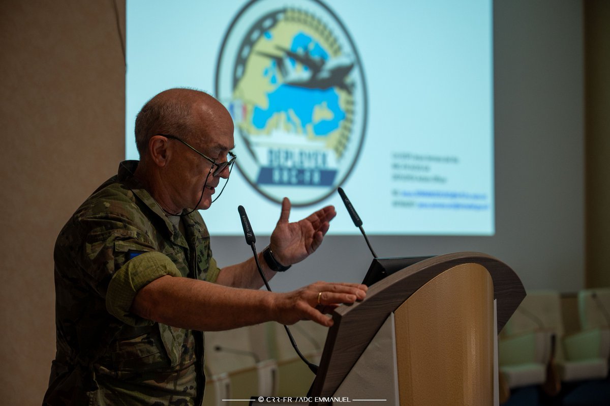1FRCorps's tweet photo. 🚀RRC-France led Phase 2 of #DEPLOYEX at the Citadelle 🇫🇷, hosting NATO &amp; French participants for an Academic Day 📚 + a Rehearsal of Concept drill 🛠️. A key step in boosting coordination, procedures &amp; multinational interoperability 🌍. #NATO #Readiness #readytodefend https://t.co/JOXMdNr0H3