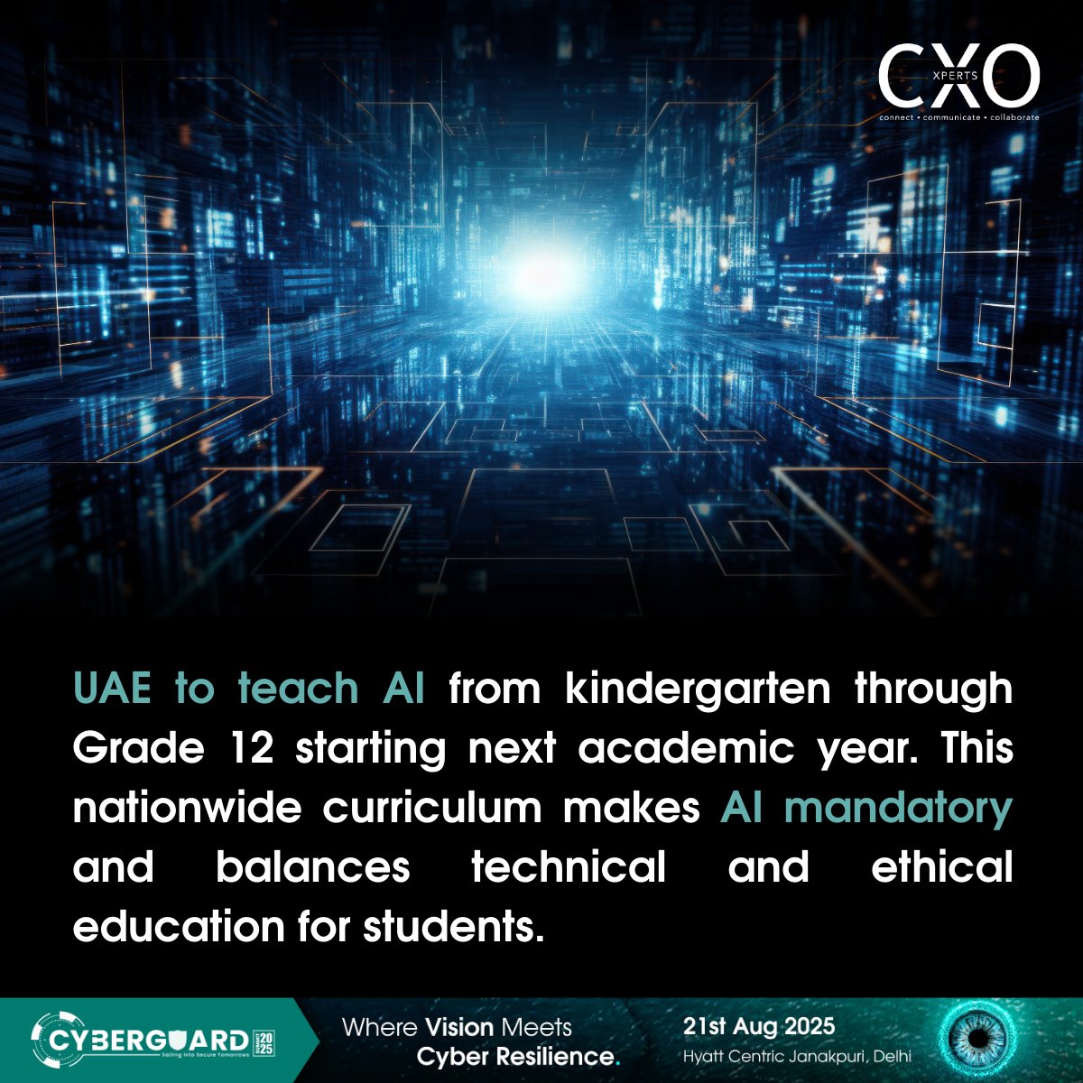 CXOXPERTS's tweet photo. UAE mandates AI in all K–12 government schools and launches Falcon Arabic model to lead AI in the Arab world.
https://t.co/vzQ6NUKxt0
#AIinEducation #GulfTech https://t.co/sFa4i35e46