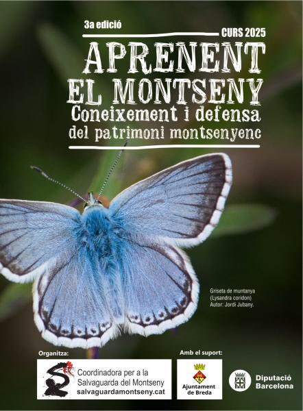 easolsones's tweet photo. 🗓️ Aquest dissabte arrenca la 3a ed. del curs «Aprenent el Montseny» a #Breda!
🗣️ Hi pren part Eduard Busquets, coordinador del Centre de @fpcatalunya Integrada (#CFPI) Forestal. Es tracta d’una agrupació de centres formada per l’#EAPirineu, l’#EAStaColoma i servidors. https://t.co/XWStz7IKBo