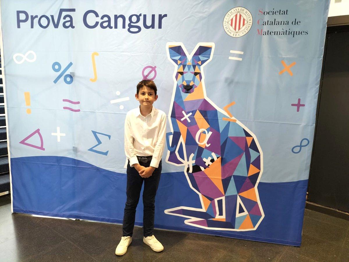 JesuitesEdu's tweet photo. 🦘🔢 Aquesta setmana, alumnes de #JELleida, #JECasp i #JESarrià, han participat en l'acte d'entrega dels Premis @CangurCAT 2025. Enhorabona a tots i a totes per aquest reconeixement matemàtic!
#Cangur2025 #Matemàtiques https://t.co/4sXTU1tnFJ