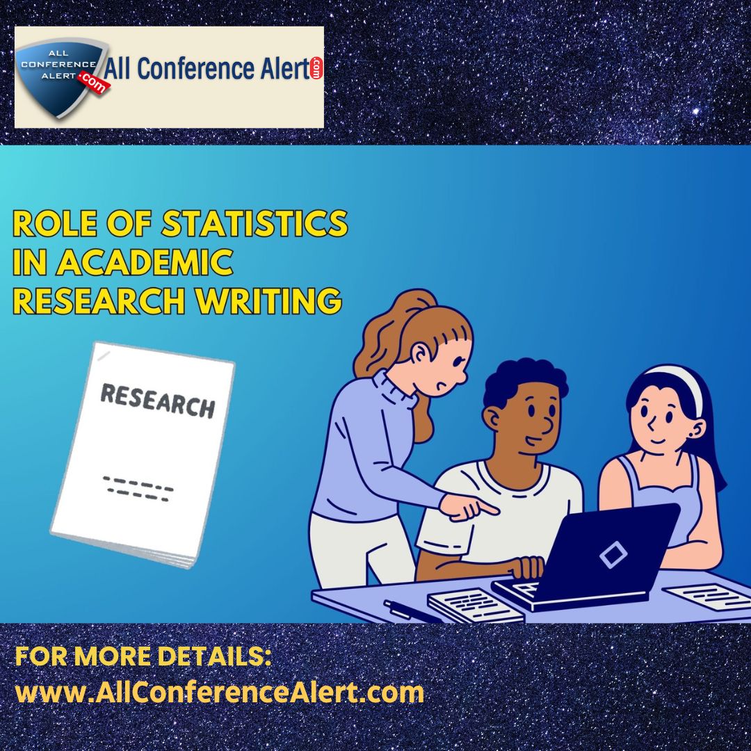 AllConefernce's tweet photo. 🌍💡📢Role of Statistics in Academic Research Writing!

💡Click here to get more details 👇
📌 https://t.co/HlFlTI2lt6

#allconferencealert #RoleofStatistics #ResearchWriting
#InferentialStatistics #Researchers #statisticalmethods
#JournalArticles https://t.co/G33Z40zP9V