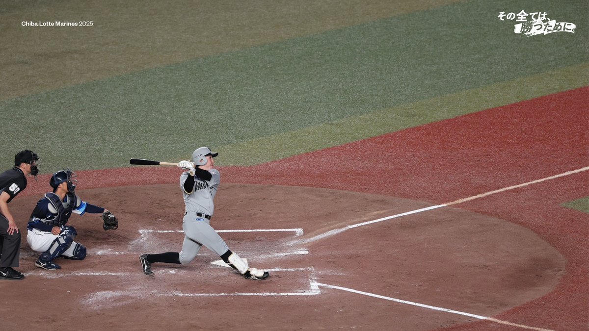 chibalotte's tweet photo. THREE-RUN HOMER！
#chibalotte #MarinesPhotos #NEOCLASSIC #MarinesHRs https://t.co/bVBIUd6oTN