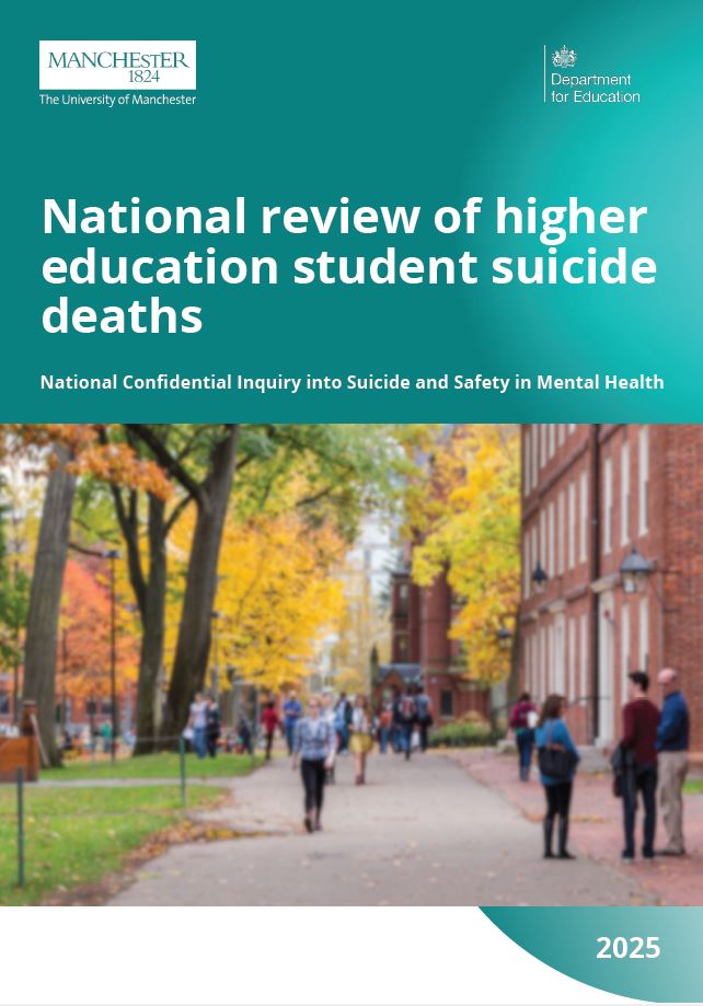 NCISH_UK's tweet image. The report from our national review of higher education student suicide deaths was published this week & can be accessed here:
sites.manchester.ac.uk/ncish/reports/…
We have also produced an infographic & short video summarising our key findings:
documents.manchester.ac.uk/display.aspx?D…
youtu.be/jO1Urvuu_k8