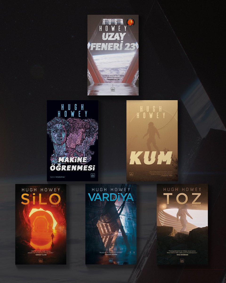 ithakiyayinlari's tweet photo. Bir distopya düşünün ki umut yerin metrelerce altında… Hugh Howey dünyasına hoş geldiniz.
“Silo ile Birlikte Hugh Howey Yepyeni Bir Bilimkurgu Klasiği Yarattı.” –Ernest Cline
#İthakiYayınları #Bilimkurgu #Distopik #Wool #HughHowey https://t.co/KT0lVt7xcg