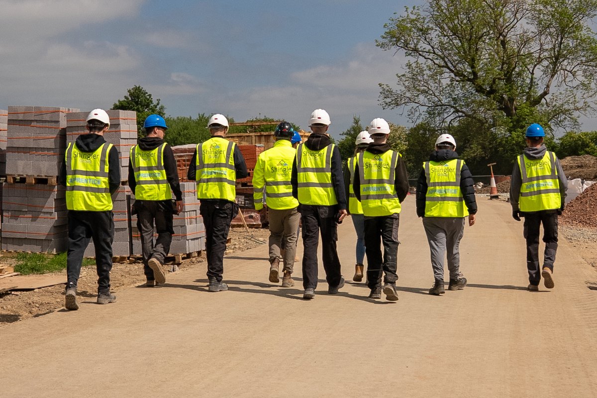 On Saturday, we hosted our annual Apprenticeship Experience Day for young people interested in pursuing a career in construction with Shingler Group🧱🔨

View more: shinglerhomes.co.uk/apprentice-exp…