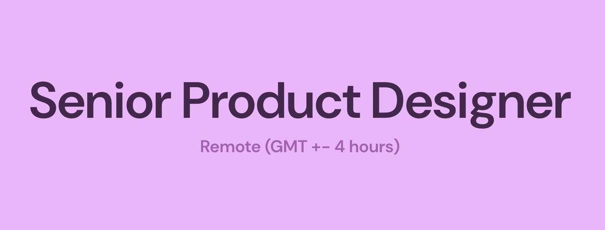 We're hiring a Product Designer to help shape the future of conversational commerce 🚀

At Turn.io, we're building the tools that enable businesses to create meaningful chat experiences that genuinely impact people's lives. We're looking for a senior Product