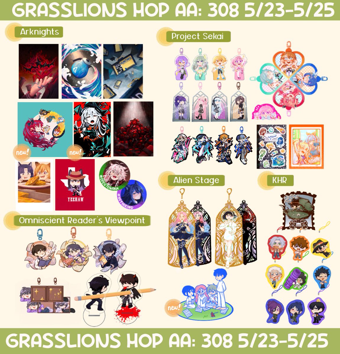 grasslions's tweet photo. Howdy catch me at #AnimeBoston this weekend at table 308 w/ @/wintrchu 🫣 https://t.co/cF1dMmrjAs