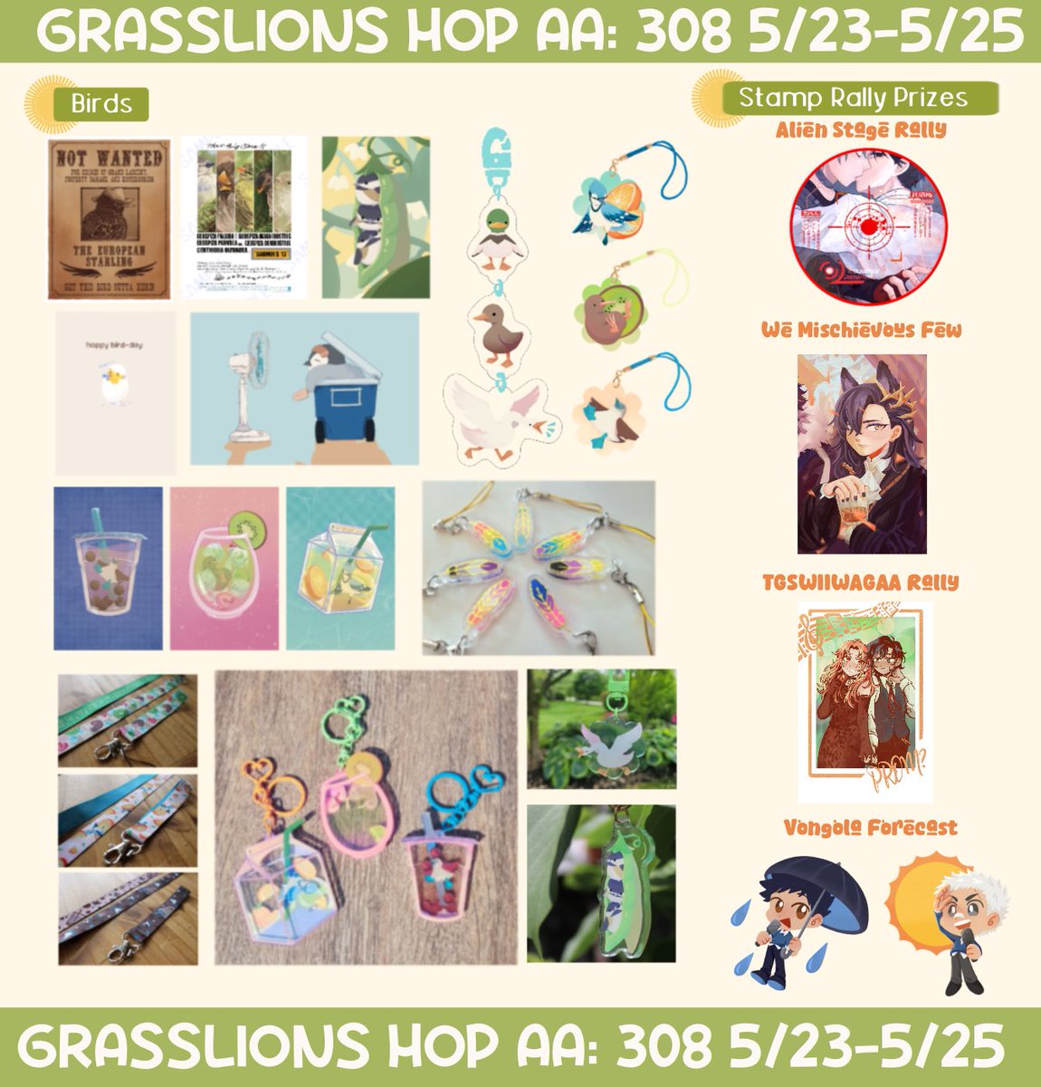 grasslions's tweet photo. Howdy catch me at #AnimeBoston this weekend at table 308 w/ @/wintrchu 🫣 https://t.co/cF1dMmrjAs
