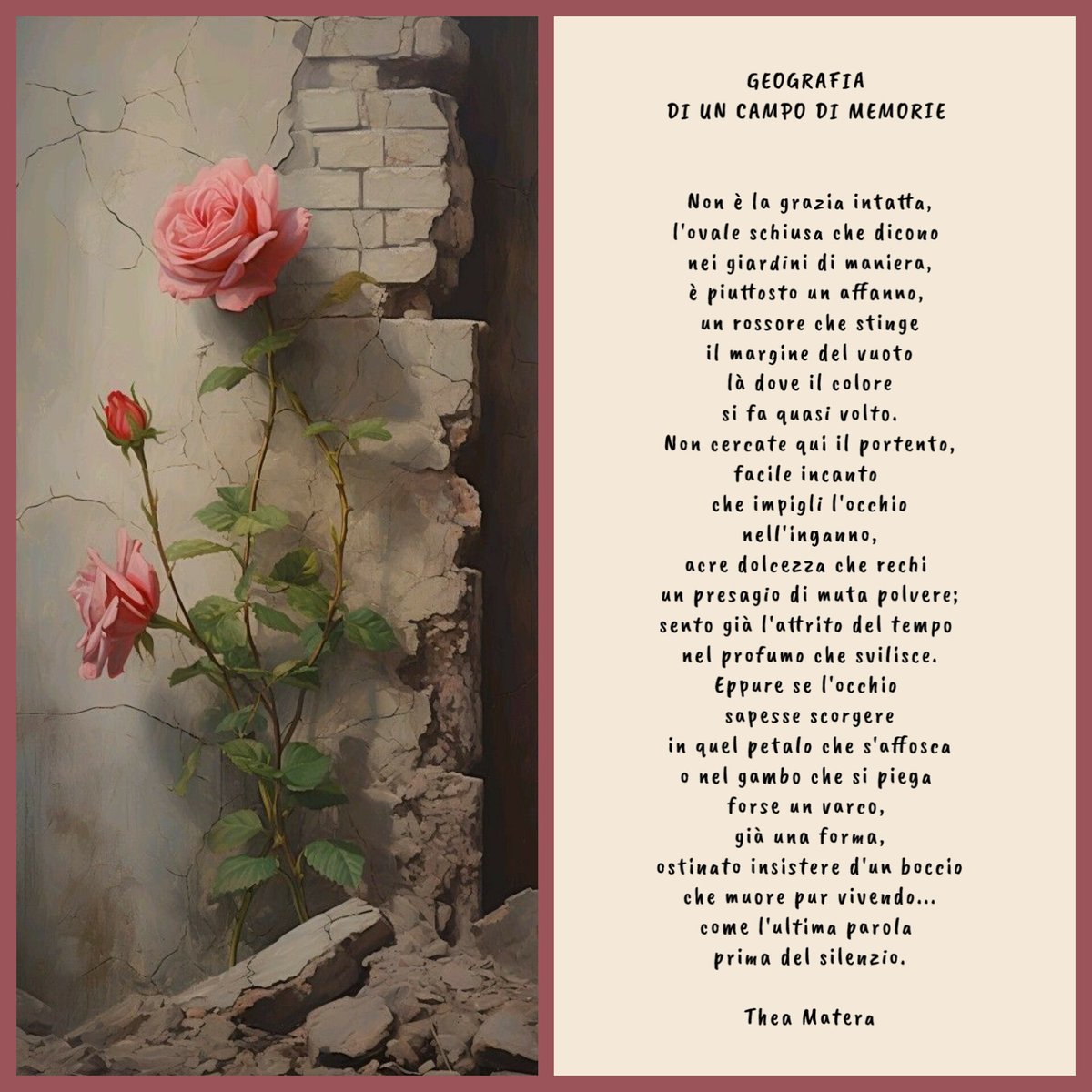 materathea's tweet photo. #poesia #poets #poeti #poetrycommunity #poetry #geografia #campo #giardini #jardin #Flowers #fleurs #fiori @Poesiaitalia @InternoPoesia @Poesia2punto0 @Officina_Poesia @CasaScrittori @CasaLettori @Antonio79B @poetarumsilva @maggiodeilibri https://t.co/dzoFDp7ul6