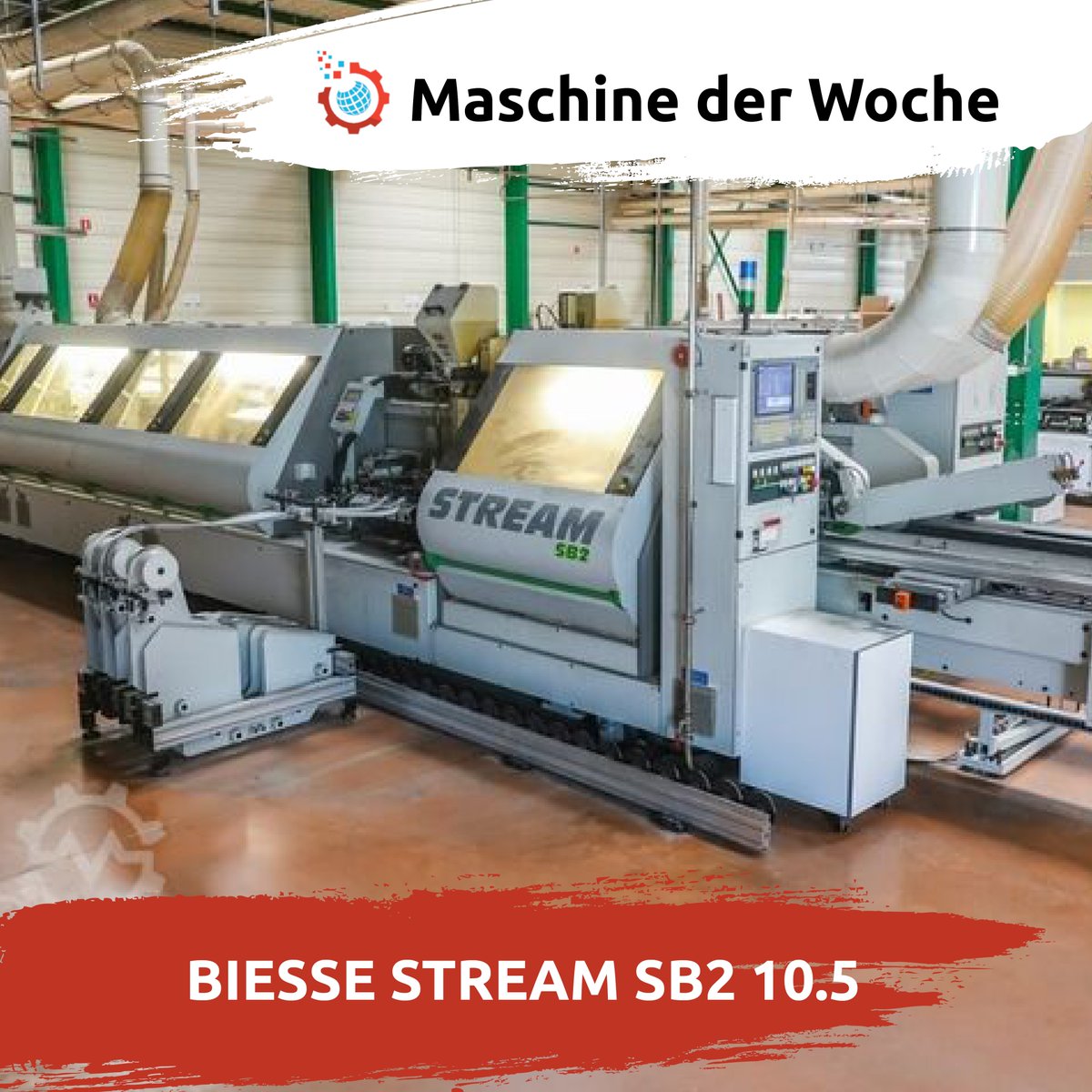 gebraucht_de's tweet photo. ⚙⚙⚙ Maschine der Woche ⚙⚙⚙
Sofort verfügbar: Die ideale Schwergewichtslösung für präzise Kantenanleimung im Serienbetrieb – mit 40 m/min Vorschub, CNC-Steuerung &amp; Top-Ausstattung für den Mehrschichtbetrieb.
👉https://t.co/ixGDL85z01 #gebrauchtmaschinende https://t.co/kVdyb55rkT