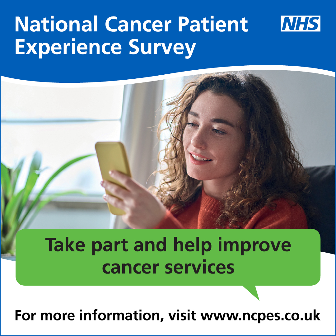 Cambridge Cancer Research Hospital (@cambcancer) on Twitter photo The NHS want to understand the experiences of patients. This helps us provide better cancer care. If you are invited to take part in the #CancerPatientExperienceSurvey later in the year, have your say 📢 orlo.uk/UZjk2 <a href="/NHSEngland/">NHS England</a> The NHS want to understand the experiences of patients. This helps us provide better cancer care. If you are invited to take part in the #CancerPatientExperienceSurvey later in the year, have your say 📢 orlo.uk/UZjk2 <a href="/NHSEngland/">NHS England</a>
