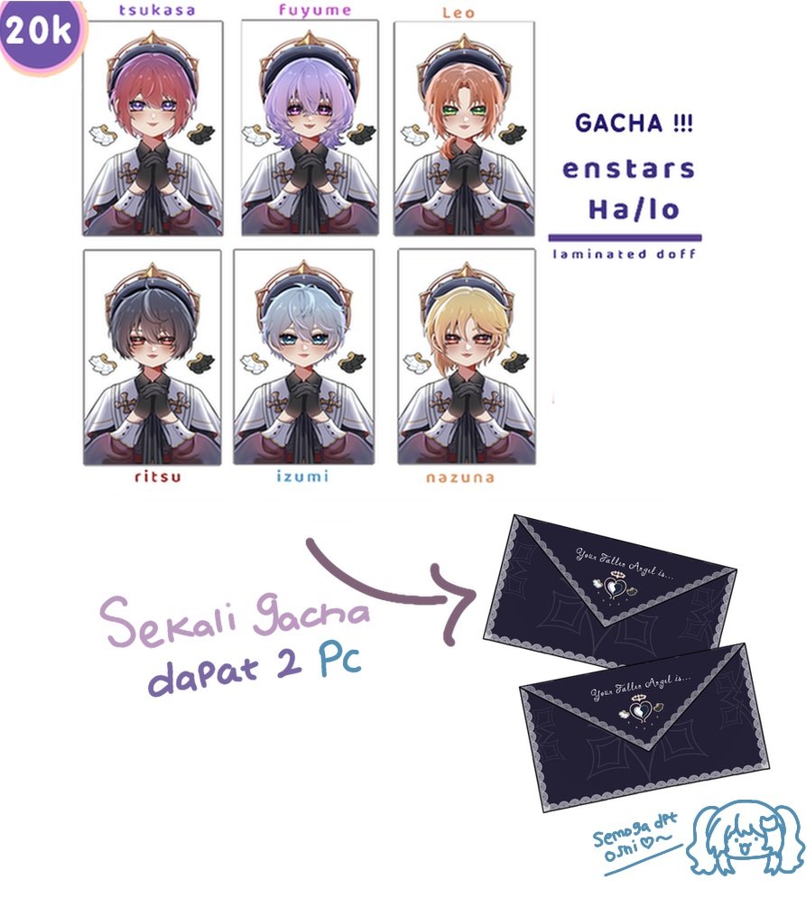 List barang yg habis !! dan ada perubahan untuk pc ha/lo enstars

(Maaf belum bisa edit katalog final buat cfxx lebih lagi karena bapak sekarang lagi di opname T-T)