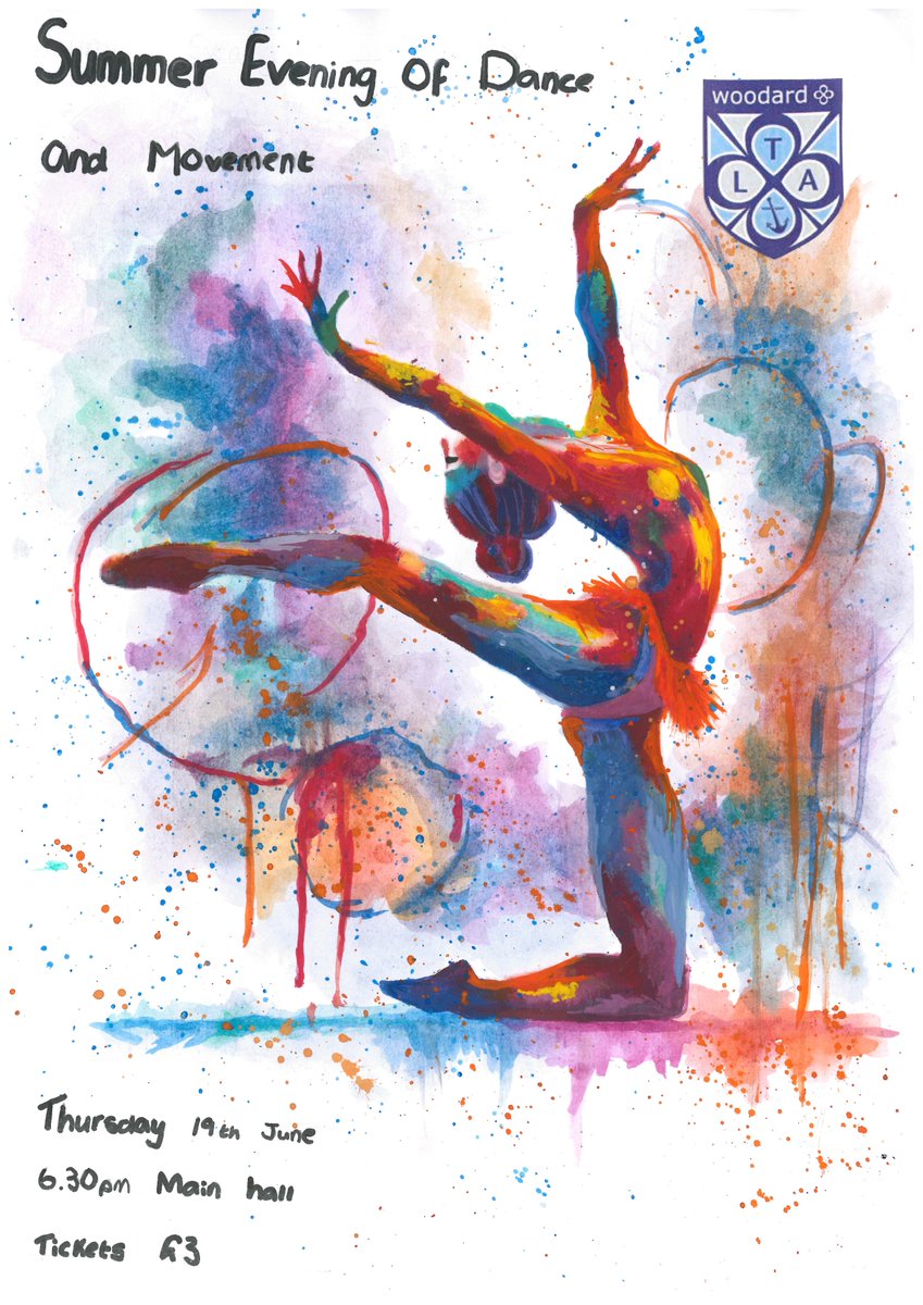 We would like to invite you to an exciting Summer evening of dance and movement involving TLA students from Year 7-10 on Thursday 19 June.
Tickets cost £3 and are available on WisePay or you can pay with cash on the door.
Ms Hauxwell