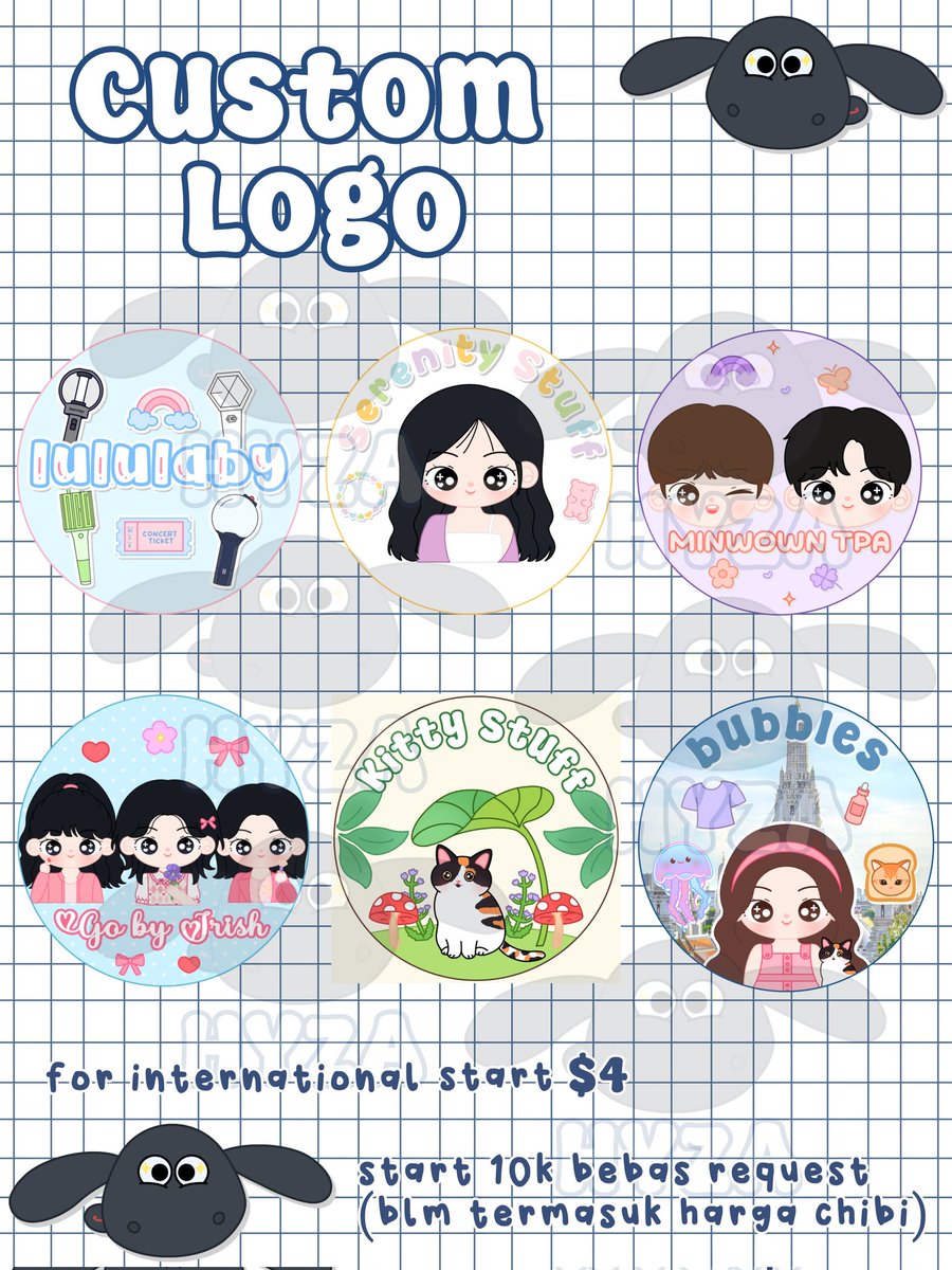 Hallo Hyza Open Commision Nih!!😸

- Bisa buat Logo
- Bisa buat Wm
- Bisa buat Qr deco
- Bisa buat sticker
- Design keychain

Order?Tanya²
Avail for personal and commercial use 
wa.me/+6289675563220
#zonaba #zonauang