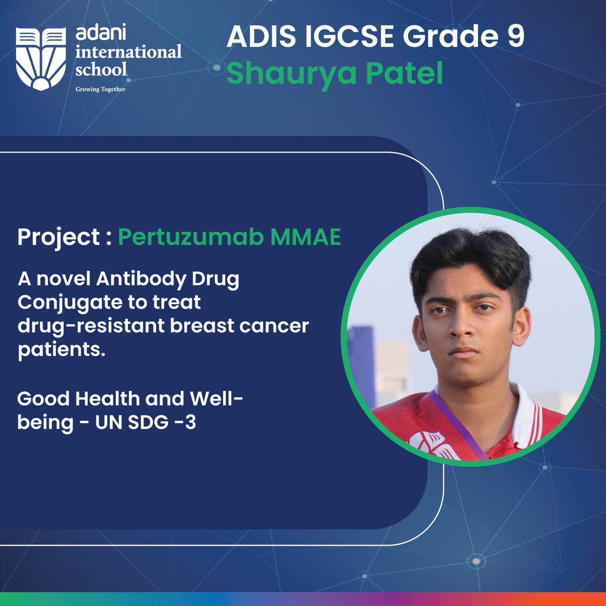 Adani International School tweet media