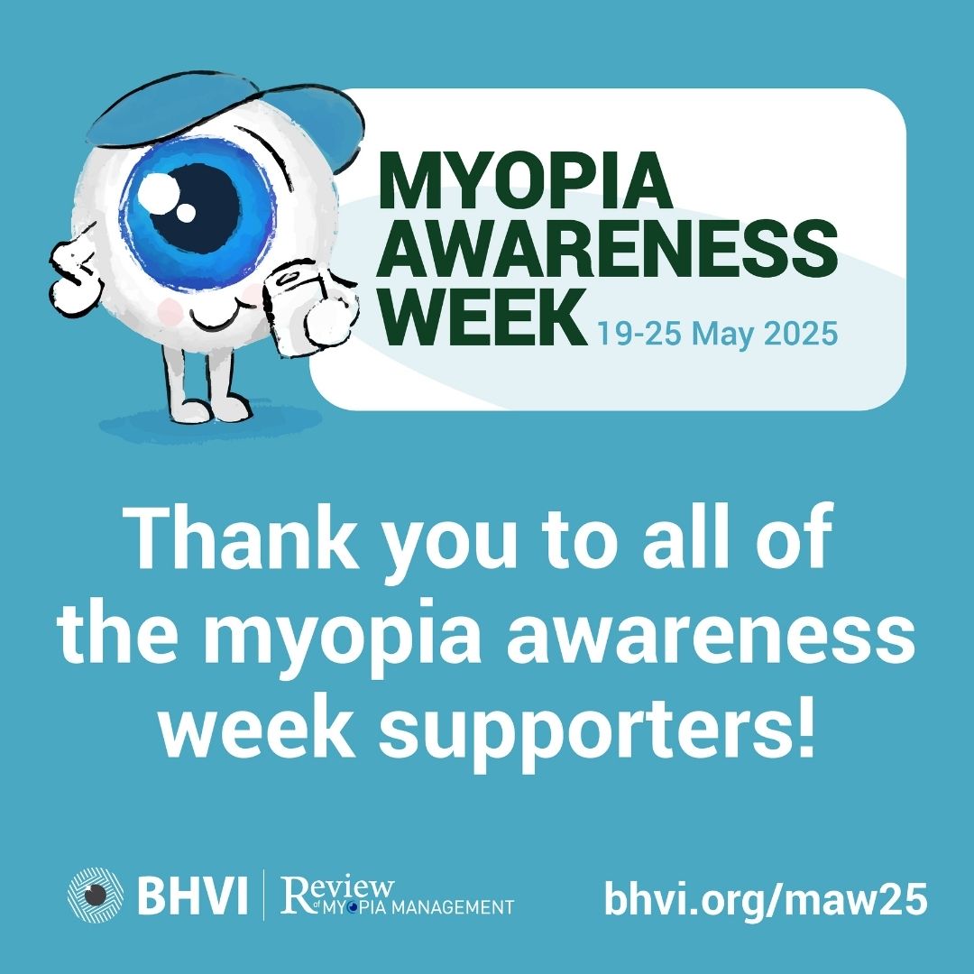 brienholden's tweet photo. #MyopiaAwarenessWeek wouldn’t be possible without all of our incredible supporters!

Raising awareness for myopia prevention and management requires a truly global effort, and we are thankful for everyone who has gotten involved this year. https://t.co/nvXsaDLKJS