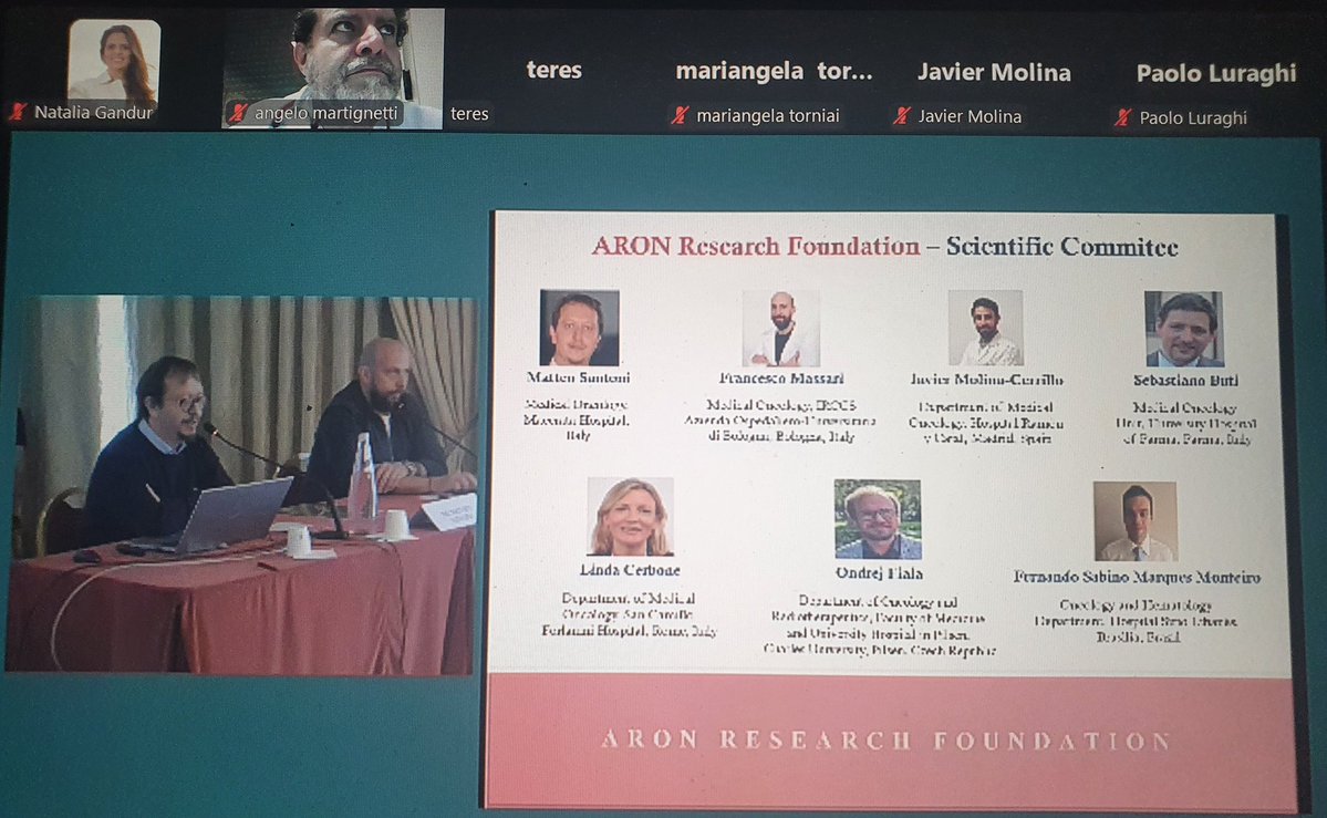Dra. María Natalia Gandur Quiroga (@nataliagandur) on Twitter photo 🌟Excited and honored to be part of the 1st International ARON Meeting!
Ready to keep learning, sharing, and growing together!
Thanks for the kind invitation
<a href="/aron_project/">ARON project</a> <a href="/MatteoSantoniMD/">Matteo Santoni</a> <a href="/JaviMolinaC/">Javier Molina Cerrillo</a>
Let’s shape the future of #GUoncology together!
<a href="/OncoAlert/">OncoAlert</a>
#ARONMeeting 🌟Excited and honored to be part of the 1st International ARON Meeting!
Ready to keep learning, sharing, and growing together!
Thanks for the kind invitation
<a href="/aron_project/">ARON project</a> <a href="/MatteoSantoniMD/">Matteo Santoni</a> <a href="/JaviMolinaC/">Javier Molina Cerrillo</a>
Let’s shape the future of #GUoncology together!
<a href="/OncoAlert/">OncoAlert</a>
#ARONMeeting