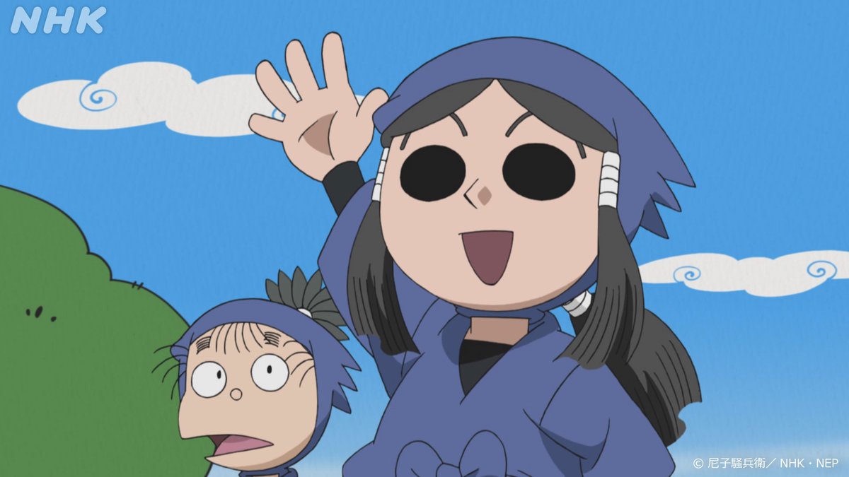 来週の #忍たま は 26(月)「ハニワくんの登校の段」 27(火)「ハニワ