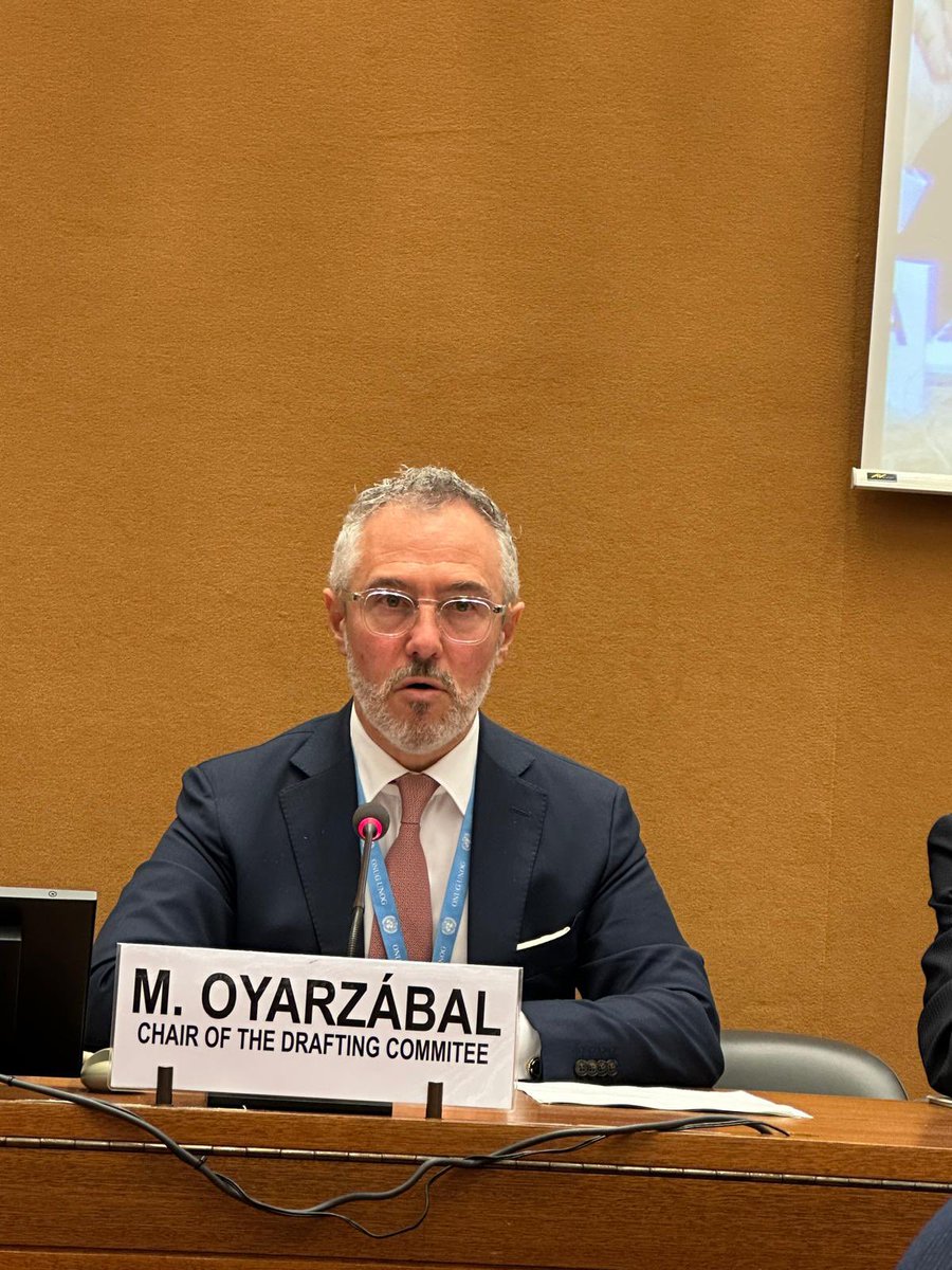 Today I presented my first report as chair of Drafting Committee of the 🇺🇳 International Law Commission on “Immunity of State Officials from Foreign Criminal Jurisdiction” The #ILC_2025 took note of draft articles 7-9 as amended legal.un.org/docs/?symbol=A…