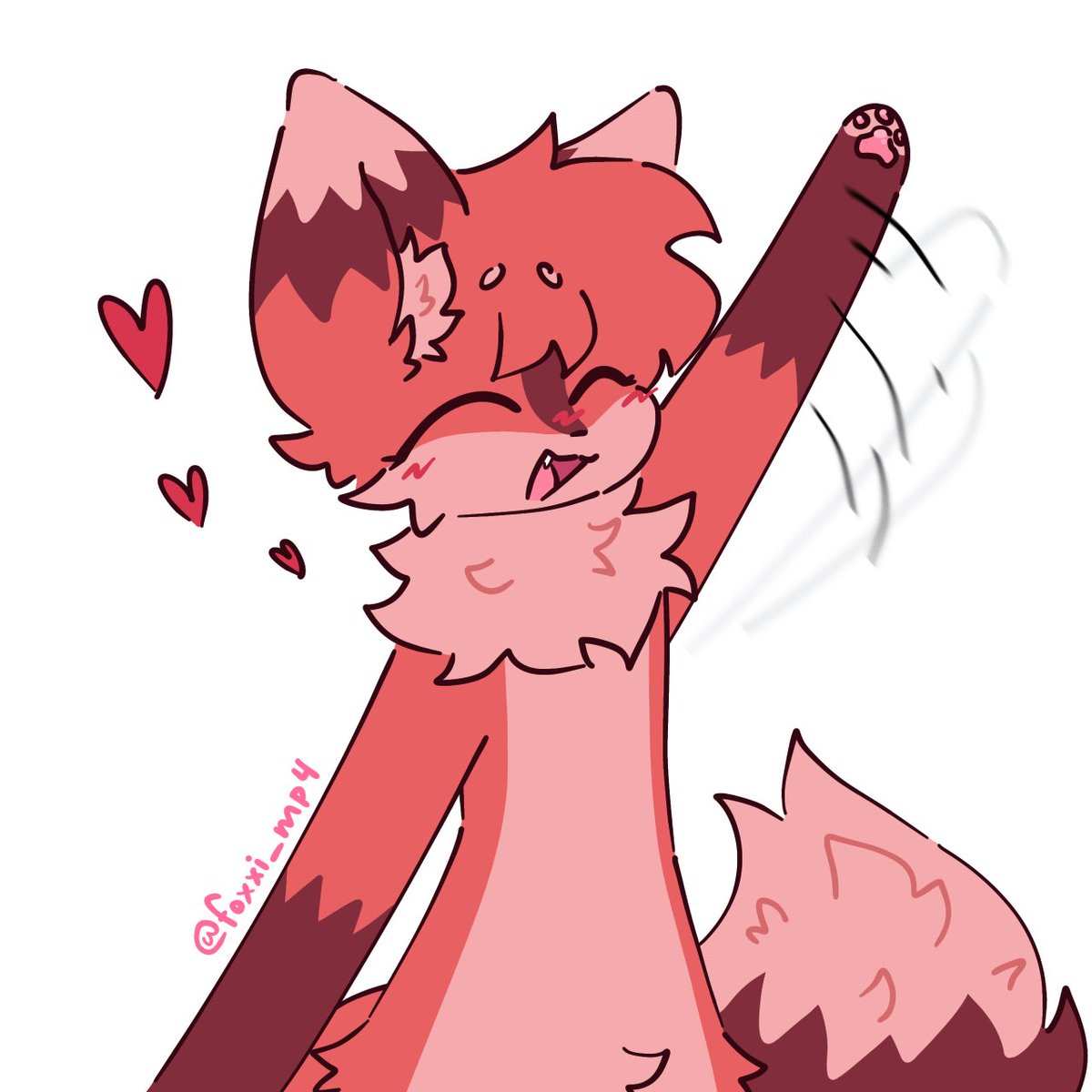 Haaiiiii chat!!!!! (⸝⸝&gt; ᴗ•⸝⸝) ❀˖° #furry #fursona #furryart