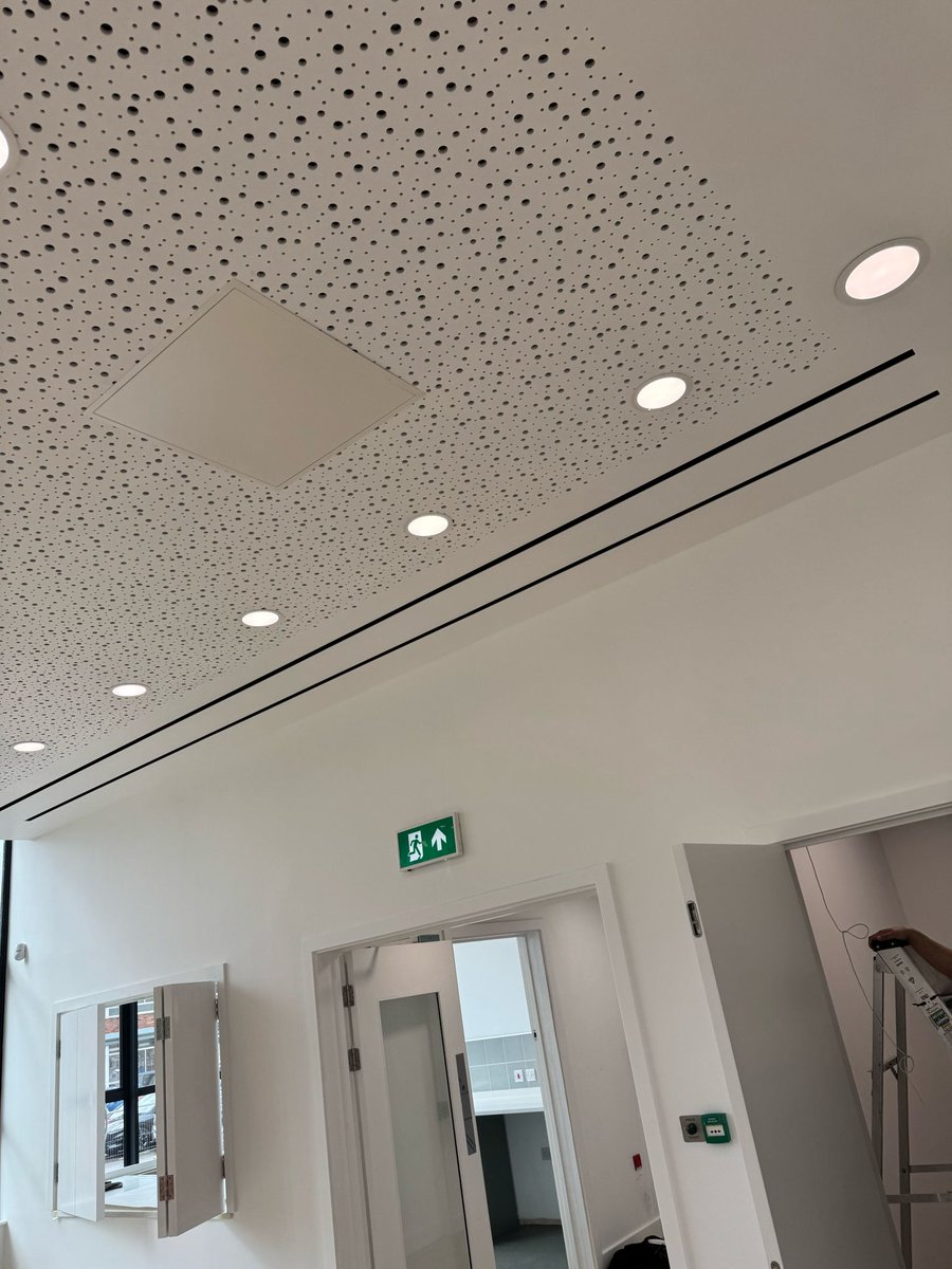 👀 The MADEL LOOK diffuser stands out as one of the most aesthetically pleasing products we offer.
Here are some images of the product installed on a completed project in Bristol ✅

COANDA are the exclusive UK distributors for MADEL Air Technical Diffusion!