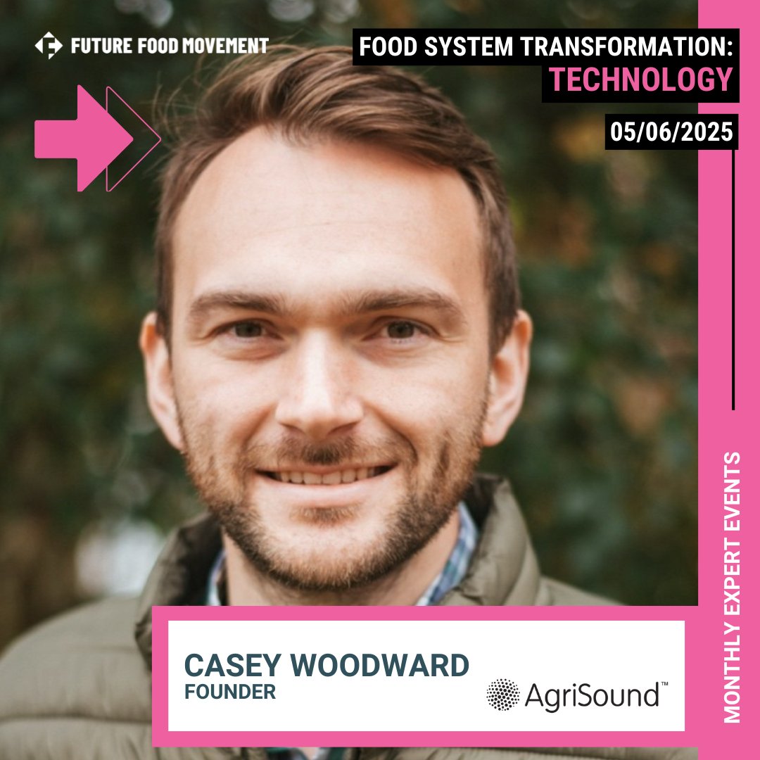 AgriSound (@agrisoundtech) on Twitter photo Our CEO, Casey Woodward will be speaking at <a href="/FutureFoodMov/">Future Food Movement</a> Food System Transformation Event on Technology on 5th June.
Learn more about Future Food Movement here 👉 hubs.ly/Q03ngwvj0
#FoodIndustry #Technology #Innovation #Sustainability #Health #FutureFoodMovement Our CEO, Casey Woodward will be speaking at <a href="/FutureFoodMov/">Future Food Movement</a> Food System Transformation Event on Technology on 5th June.
Learn more about Future Food Movement here 👉 hubs.ly/Q03ngwvj0
#FoodIndustry #Technology #Innovation #Sustainability #Health #FutureFoodMovement