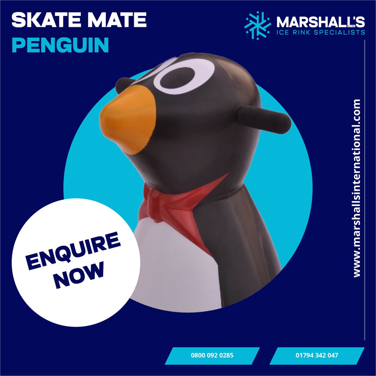 🛷 Maximise engagement with Skate Mates—perfect for public rinks, seasonal pop-ups, and school visits. 

Fun to use, hard-wearing, and ready to go. marshallsinternational.com

#SkateMates #IceSkating