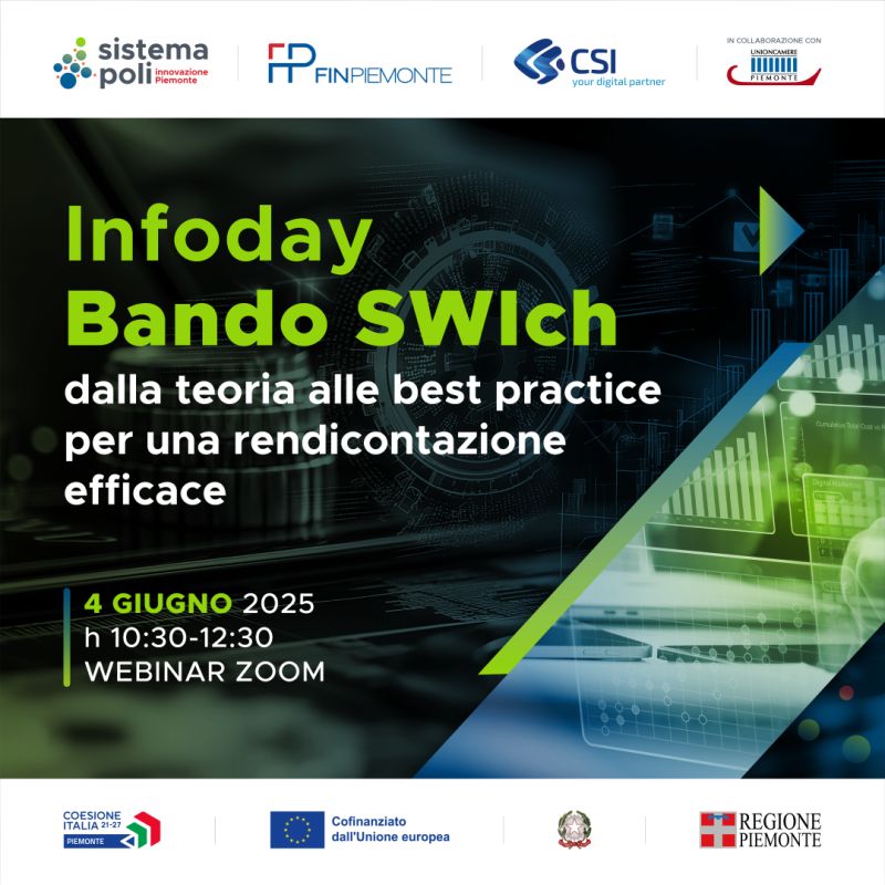 Regione Piemonte (@regionepiemonte) on Twitter photo 📢 𝗣𝗮𝗿𝘁𝗲𝗰𝗶𝗽𝗮 𝗮𝗹 𝘄𝗲𝗯𝗶𝗻𝗮𝗿 𝗱𝗲𝗱𝗶𝗰𝗮𝘁𝗼 𝗮𝗹𝗹𝗮 𝗿𝗲𝗻𝗱𝗶𝗰𝗼𝗻𝘁𝗮𝘇𝗶𝗼𝗻𝗲 𝗱𝗲𝗹 𝗕𝗮𝗻𝗱𝗼 𝗦𝗪𝗜𝗰𝗵!
🎯 Un’occasione concreta per prepararsi al meglio in vista della scadenza del 30 giugno!
✍ ISCRIVITI
us02web.zoom.us/webinar/regist…
<a href="/finpiemonte/">Finpiemonte</a> 📢 𝗣𝗮𝗿𝘁𝗲𝗰𝗶𝗽𝗮 𝗮𝗹 𝘄𝗲𝗯𝗶𝗻𝗮𝗿 𝗱𝗲𝗱𝗶𝗰𝗮𝘁𝗼 𝗮𝗹𝗹𝗮 𝗿𝗲𝗻𝗱𝗶𝗰𝗼𝗻𝘁𝗮𝘇𝗶𝗼𝗻𝗲 𝗱𝗲𝗹 𝗕𝗮𝗻𝗱𝗼 𝗦𝗪𝗜𝗰𝗵!
🎯 Un’occasione concreta per prepararsi al meglio in vista della scadenza del 30 giugno!
✍ ISCRIVITI
us02web.zoom.us/webinar/regist…
<a href="/finpiemonte/">Finpiemonte</a>