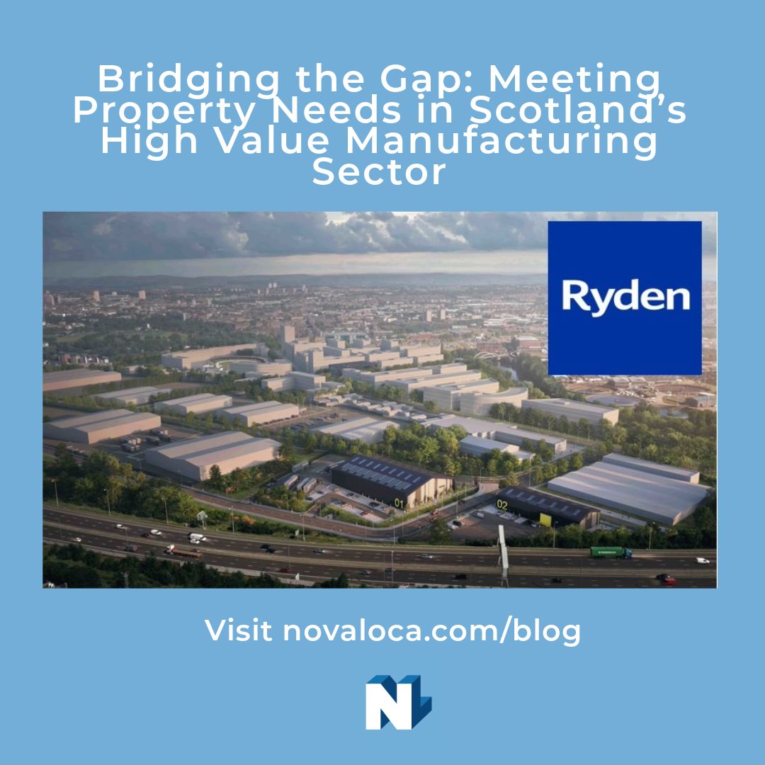 Article by Charlotte Ballantyne, Research Associate at <a href="/RydenNews/">Ryden News</a> discusses "Bridging the Gap: Meeting Property Needs in Scotland’s High Value Manufacturing Sector" in her article on Novaloca which you can read here: buff.ly/e3DDFp8