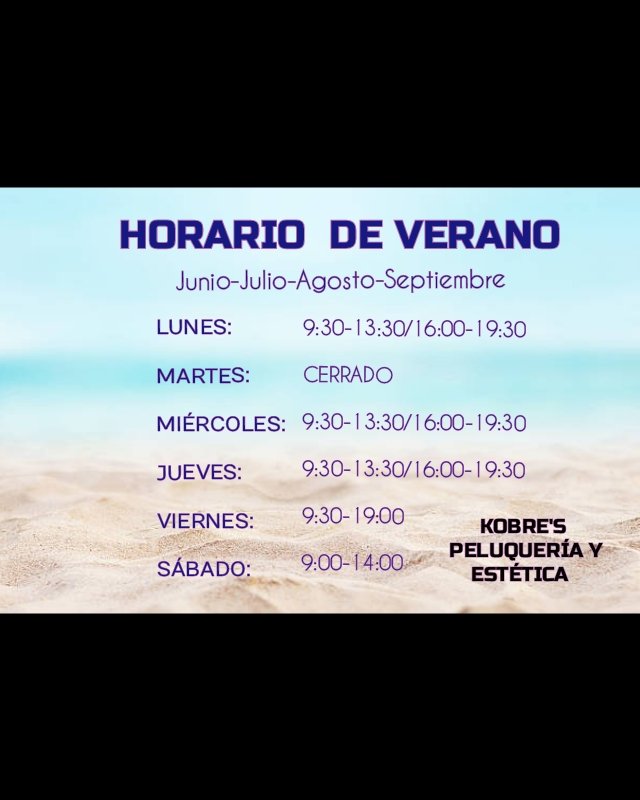 kobre_s's tweet photo. HORARIO DE VERANO 🏖️
📢 Fechas importantes : 
✔️Del 10 de Junio al 17 de Junio , Hermen está de vacaciones.
✔️Del 23 de Junio al 29 de Junio , Zaida y Yuri están de vacaciones!
Pide tu cita con tiempo para mayor organización!! 
Gracias!❤️ https://t.co/8qZQxSzpc9