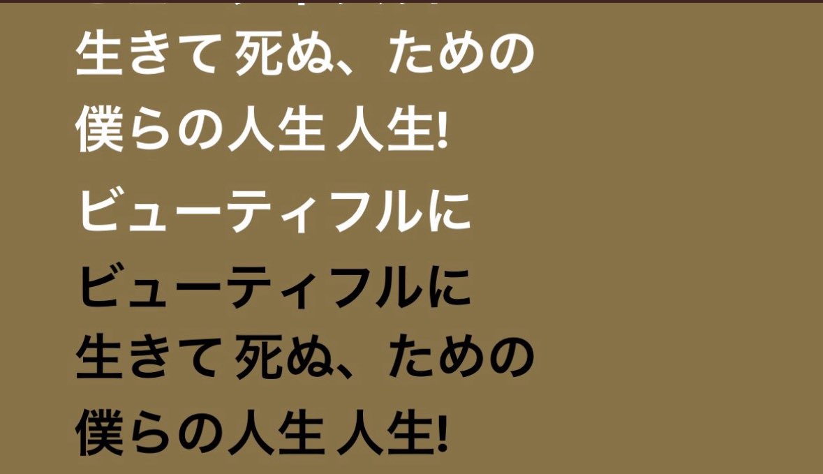 ビューティフル/毛皮のマリーズ