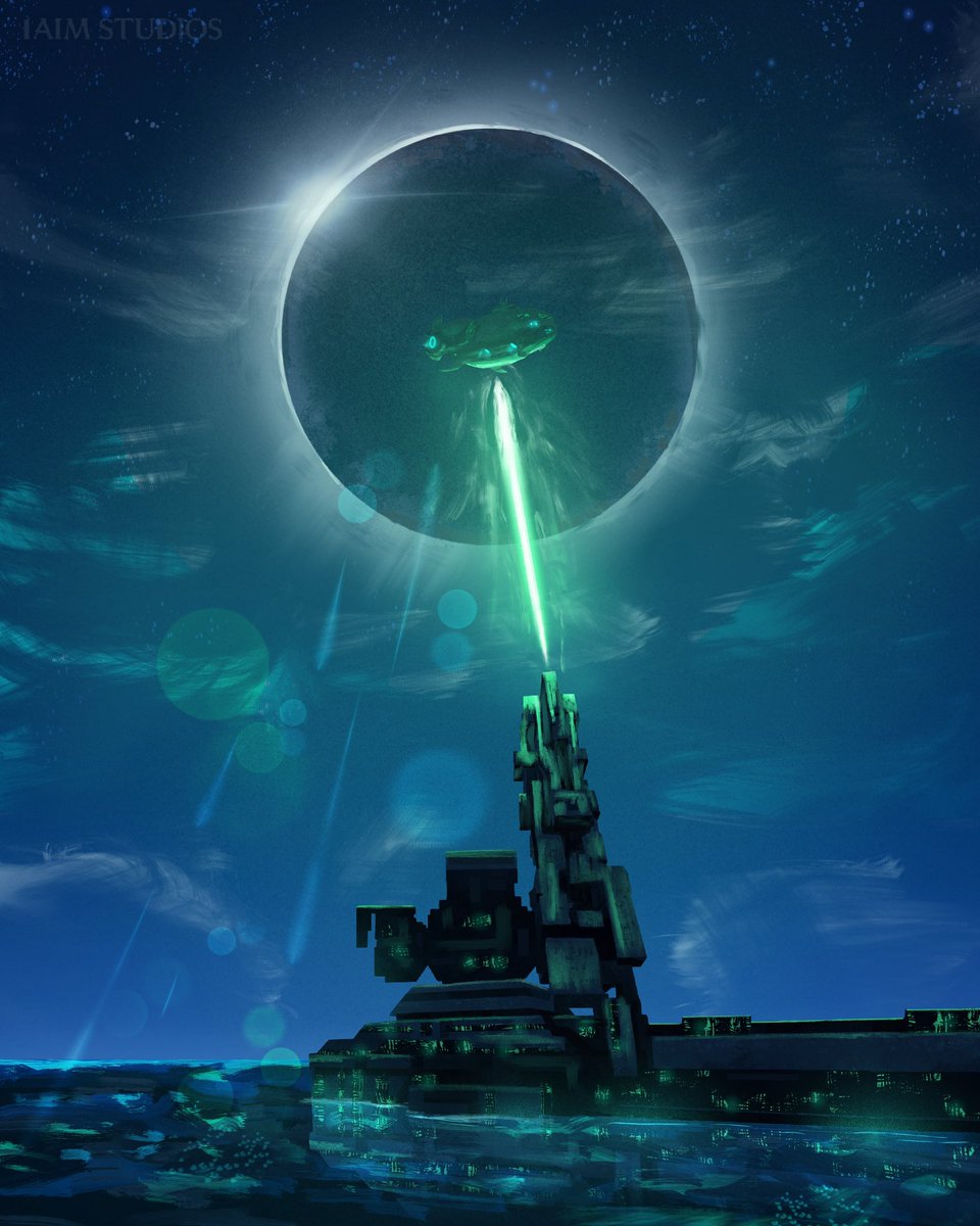 1aim_studios's tweet photo. #subnautica sunbeam destruction art! https://t.co/vvPKhho0I0