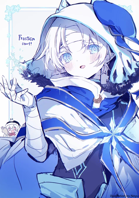 自創作プロジェクトアカウント設立記念イラストです。新しいアカウントの方もよろしくお願い致します。 