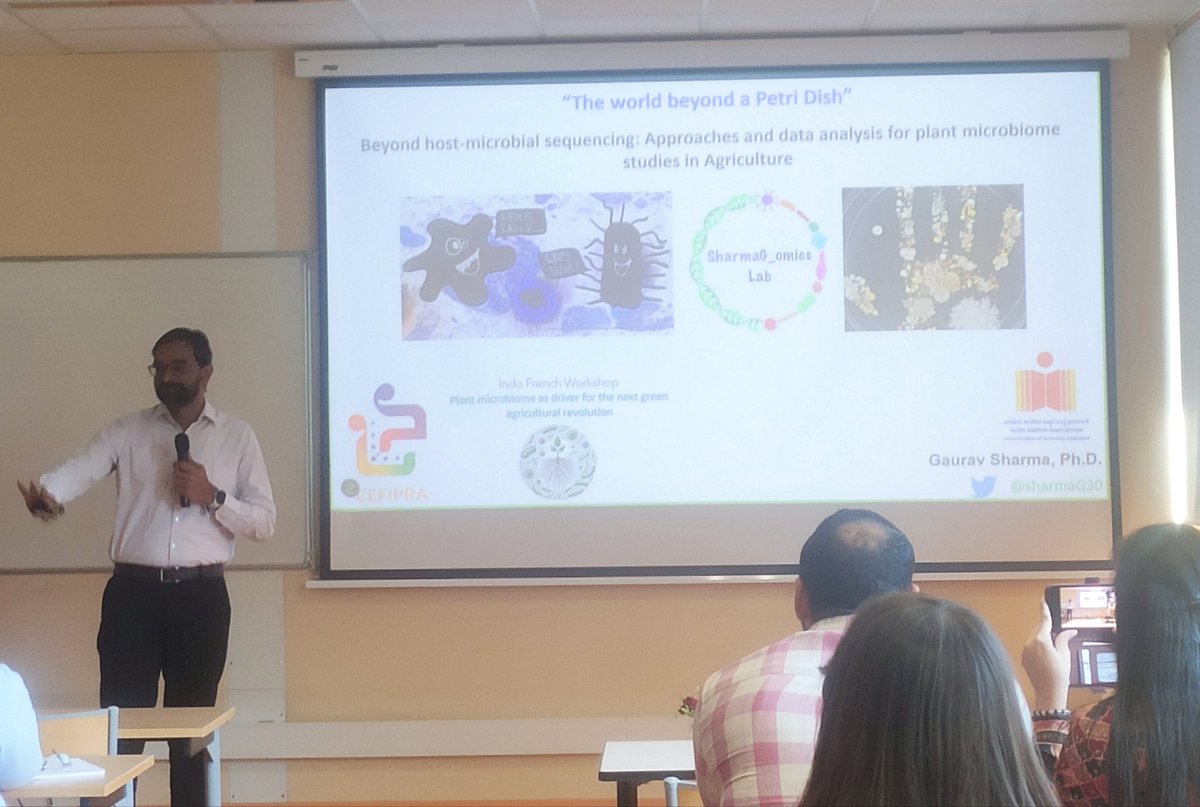 Dr. Satish K Verma (@satish_microbes) on Twitter photo <a href="/sharmaG30/">Gaurav Sharma, Ph.D.</a> SharmaG on for his talk at INSA Lyon....very interesting talk. <a href="/IFCPAR/">IFCPAR/CEFIPRA</a> <a href="/IndiaDST/">DSTIndia</a> <a href="/sharmaG30/">Gaurav Sharma, Ph.D.</a> SharmaG on for his talk at INSA Lyon....very interesting talk. <a href="/IFCPAR/">IFCPAR/CEFIPRA</a> <a href="/IndiaDST/">DSTIndia</a>