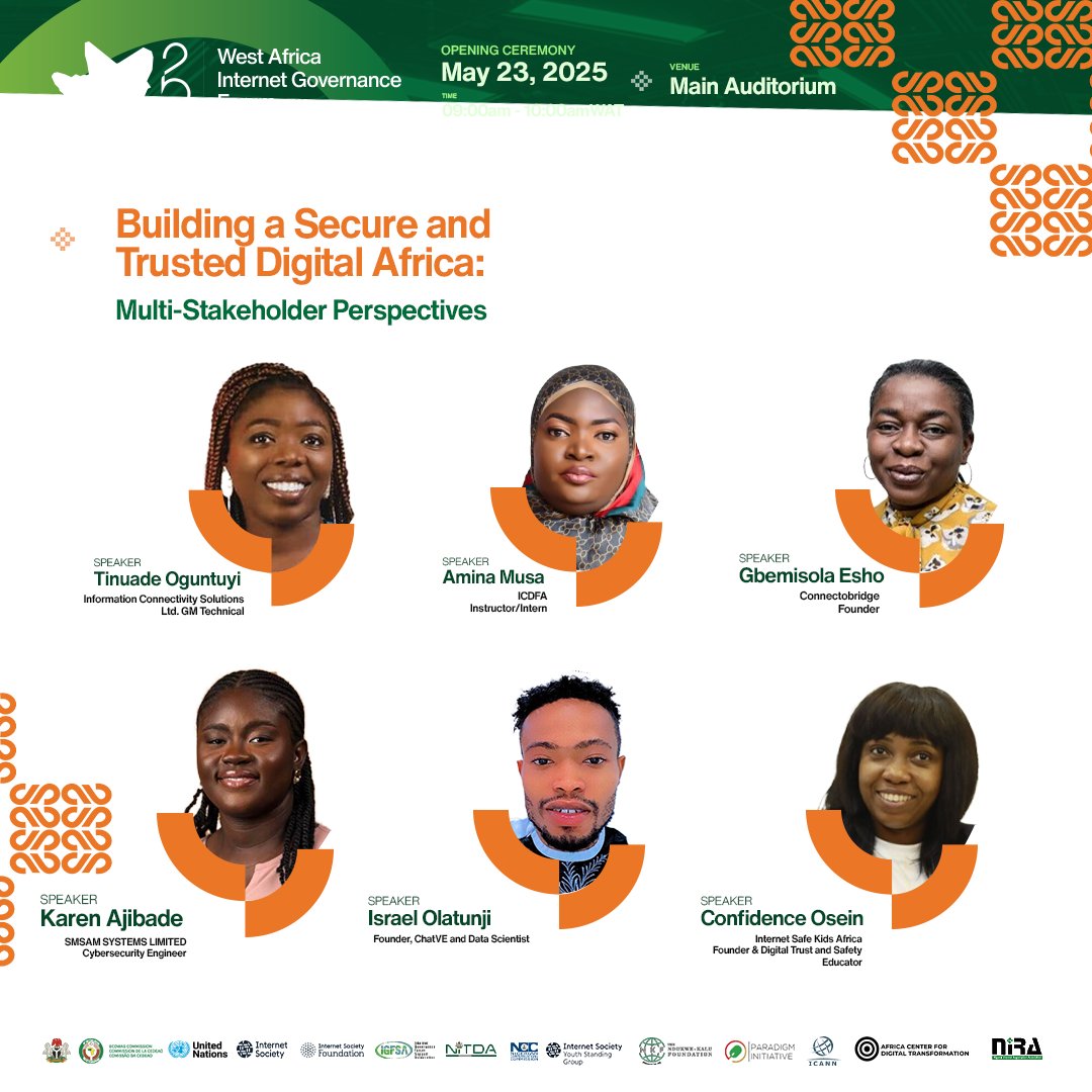 WAIGF25: Day 2: Live now:  
Building a Secure and Trusted Digital Africa: 
Multi-Stakeholder Perspectives 
Join here: bit.ly/4jkcWwi
#WAIGF25 #SecureDigitalFuture