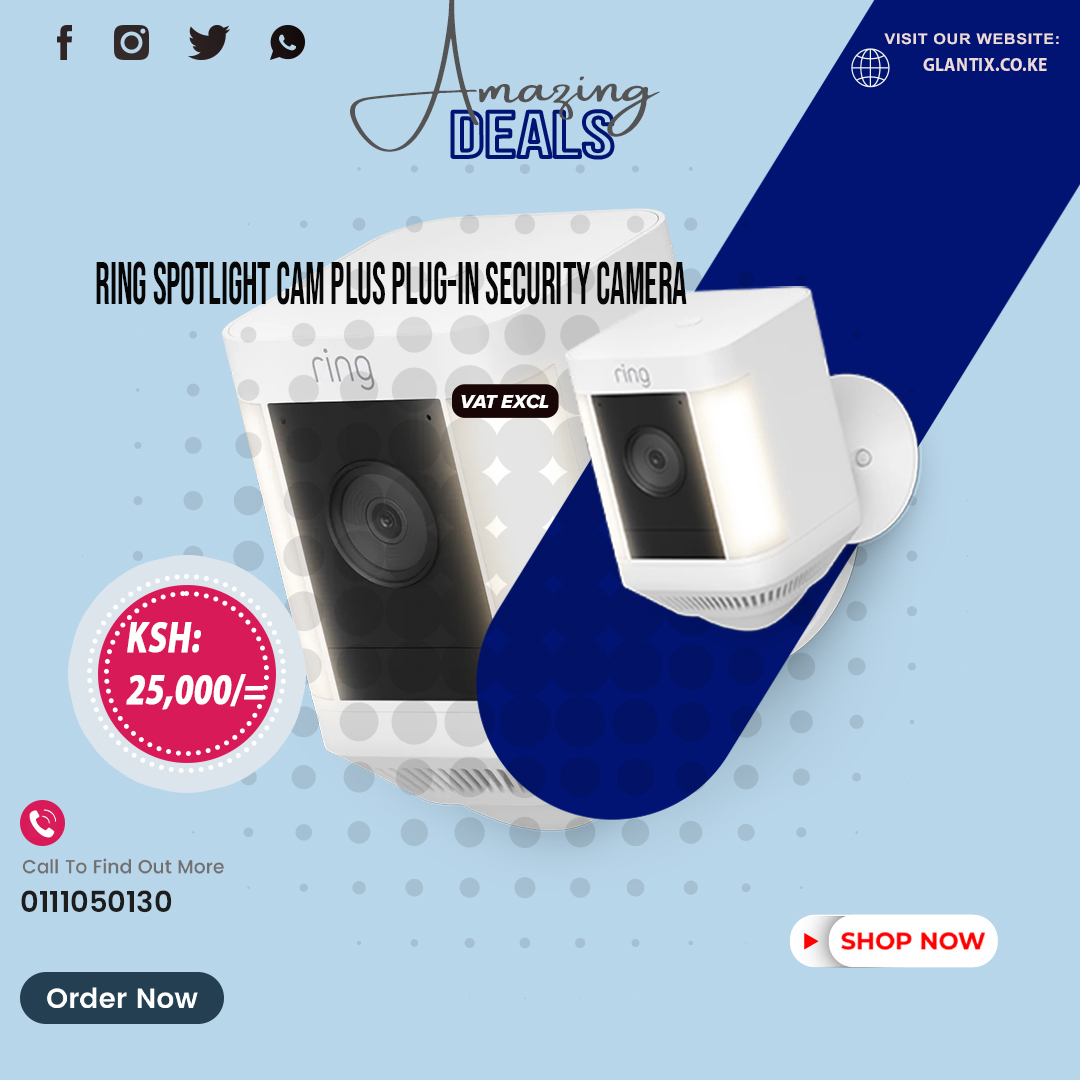 glantixke's tweet photo. 🔐 Keep your home safe & smart!
From Ring’s powerful Spotlight & Floodlight Cams to Dahua & Isco motion detectors — security starts with smarter tech 🏠⚡📹
#HomeSecurity #RingCam #Dahua #Isco #SmartHome #MotionDetector #StaySafe
Shop now:https://t.co/aiGQs9b3LR https://t.co/IWFlwSFzL5