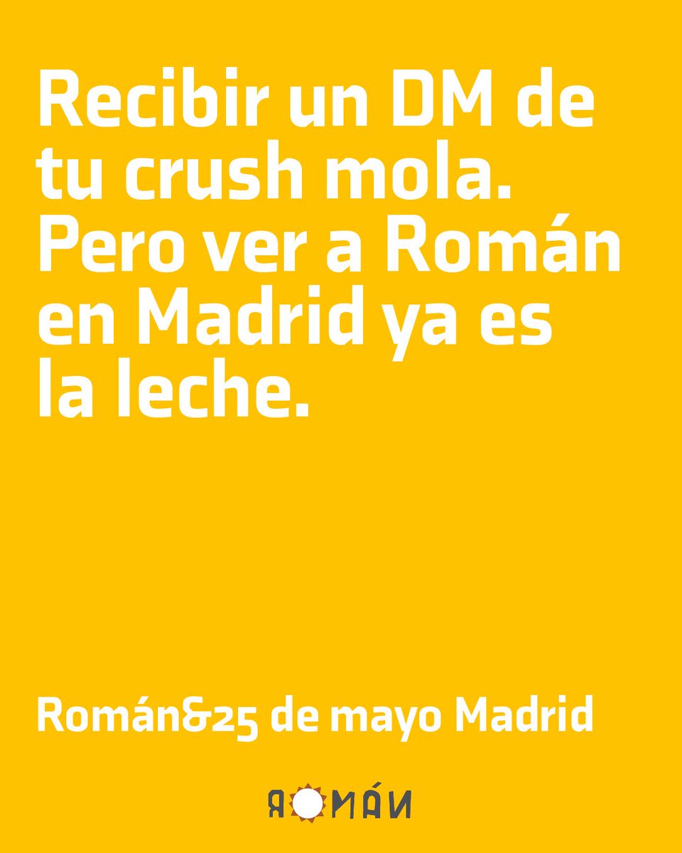 Román Collado (@romancollado) on Twitter photo A ti te pasa igual, lo sé.
El domingo 25 ya tenéis plan.
Nos vemos en <a href="/LasVentas/">Plaza de Las Ventas</a> A ti te pasa igual, lo sé.
El domingo 25 ya tenéis plan.
Nos vemos en <a href="/LasVentas/">Plaza de Las Ventas</a>