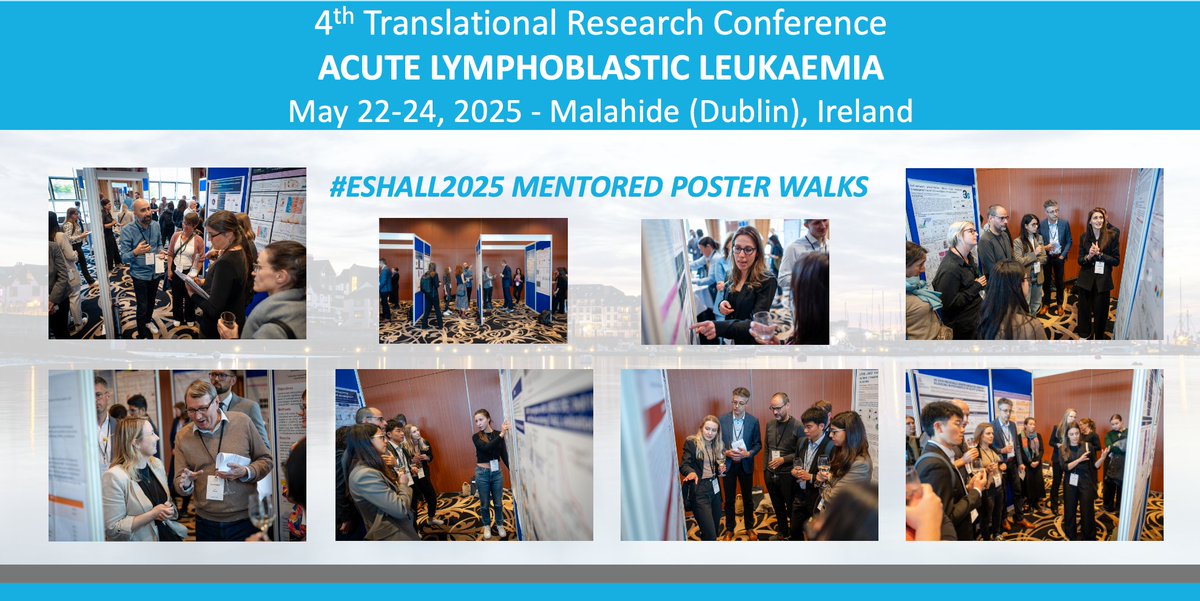 ESH (Haematology) (@eshaematology) on Twitter photo A friendly get together yesterday at #ESHALL2025. Mentored Poster Walks & informal scientific exchange between colleagues and friends.
Thank you to all Poster Presenters & to <a href="/kathrinbernt/">Kathrin Bernt</a>, <a href="/CoolsJn/">Jan Cools</a> <a href="/DombretHerve/">Dombret Hervé</a> <a href="/ullawk/">Ulla Wartiovaara-Kautto</a> for your #mentorship!
#ESHCONFERENCES #LEUsm #HAEMATOLOGY A friendly get together yesterday at #ESHALL2025. Mentored Poster Walks & informal scientific exchange between colleagues and friends.
Thank you to all Poster Presenters & to <a href="/kathrinbernt/">Kathrin Bernt</a>, <a href="/CoolsJn/">Jan Cools</a> <a href="/DombretHerve/">Dombret Hervé</a> <a href="/ullawk/">Ulla Wartiovaara-Kautto</a> for your #mentorship!
#ESHCONFERENCES #LEUsm #HAEMATOLOGY
