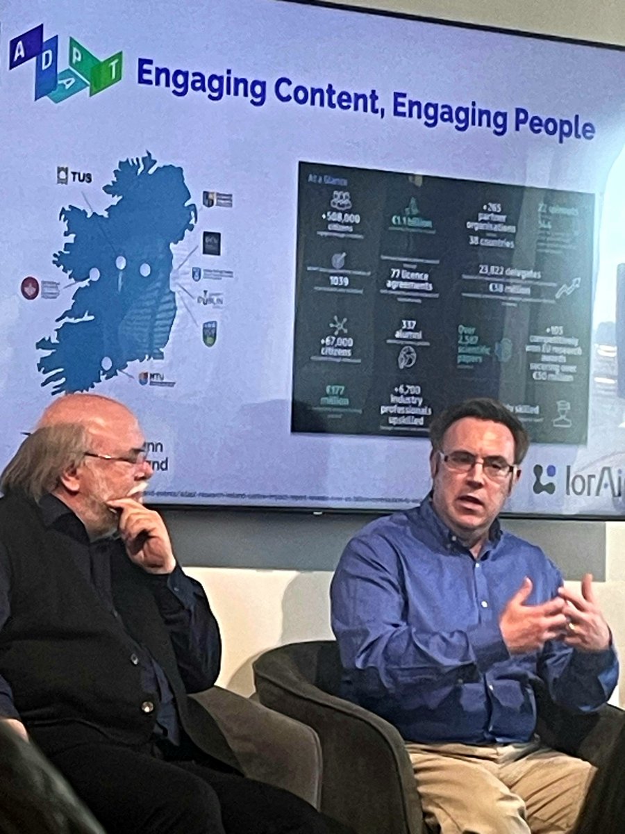 Ambassador of Ireland to the Slovak Republic (@ieambbratislava) on Twitter photo Superb presentation on AI in #Bratislava this week by Prof. <a href="/oconlan/">Owen Conlan</a> of Ireland’s <a href="/AdaptCentre/">The ADAPT Centre</a> for Digital Content Technology <a href="/tcddublin/">Trinity College Dublin</a>. Promising new partnership with @KIniT_sk reflecting the strength & depth of Slovak-Irish cooperation in this strategically important domain. Superb presentation on AI in #Bratislava this week by Prof. <a href="/oconlan/">Owen Conlan</a> of Ireland’s <a href="/AdaptCentre/">The ADAPT Centre</a> for Digital Content Technology <a href="/tcddublin/">Trinity College Dublin</a>. Promising new partnership with @KIniT_sk reflecting the strength & depth of Slovak-Irish cooperation in this strategically important domain.