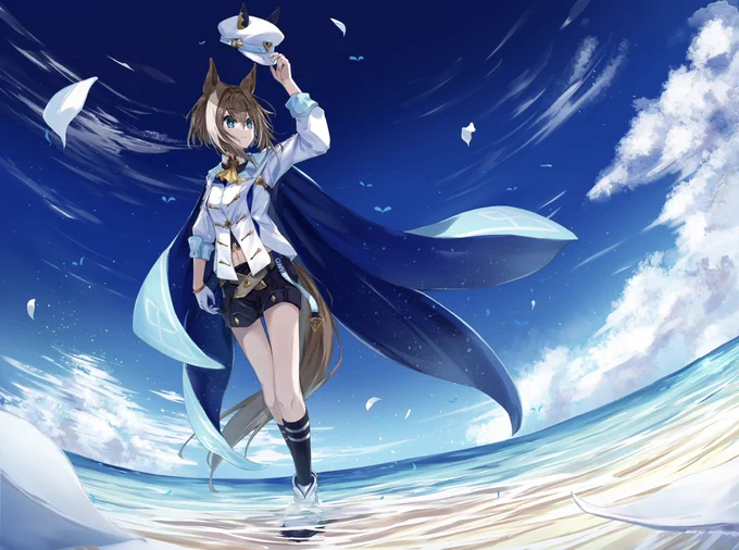 #クリエイター様の中に青の作品をお持ちの方はいらっしゃいませんか あるよ!