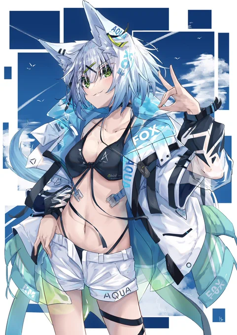 #クリエイター様の中に青の作品をお持ちの方はいらっしゃいませんか あるよ!