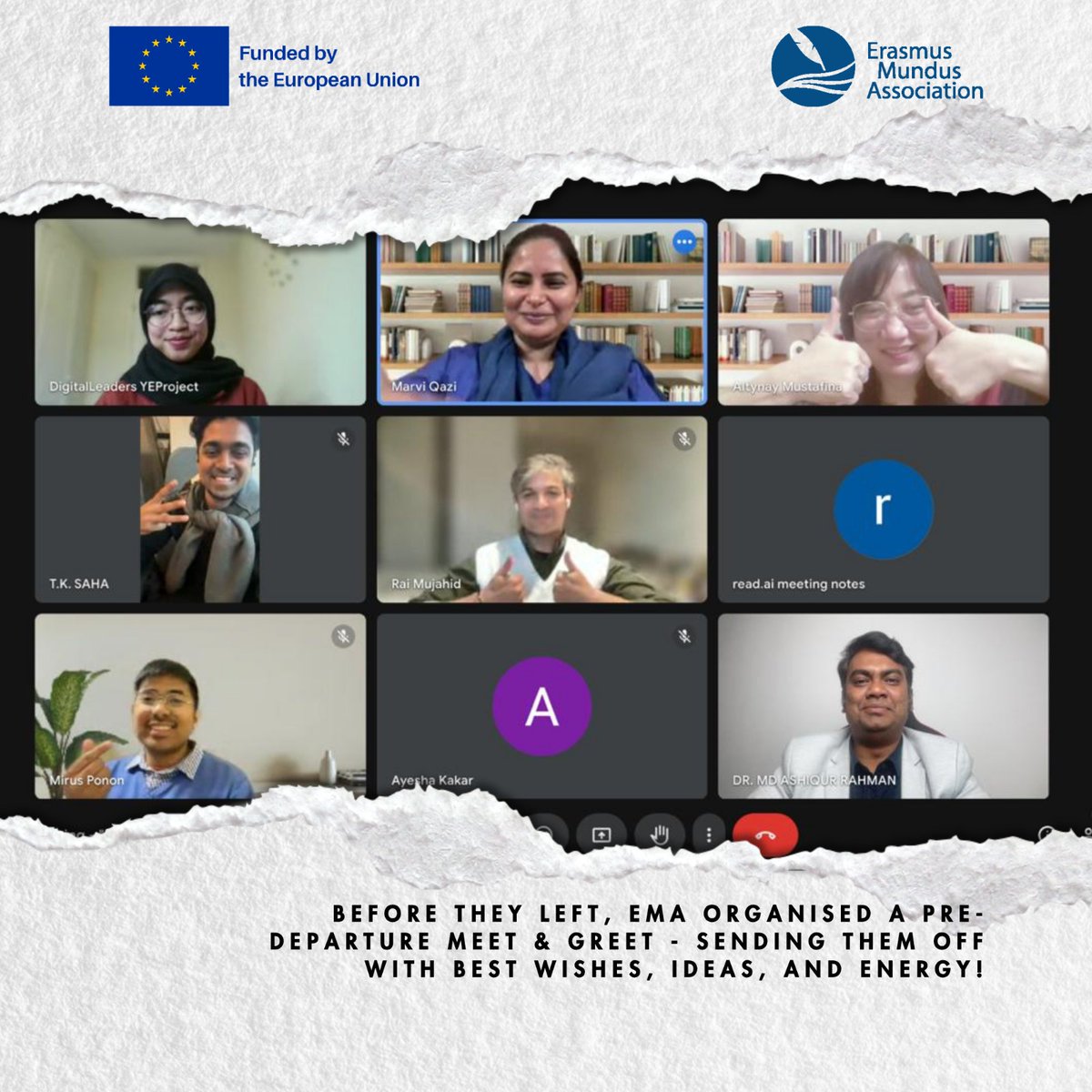 Erasmus_Mundus's tweet image. 🇧🇪 Meet #TeamBelgium at Kobuleti, Georgia! 4 EMA youth joined peers from 6 other countries to kick off #DigitalSustainability with skills, stories &amp;amp; a Mug Exchange that brewed instant connections ☕🌍 #ErasmusPlus