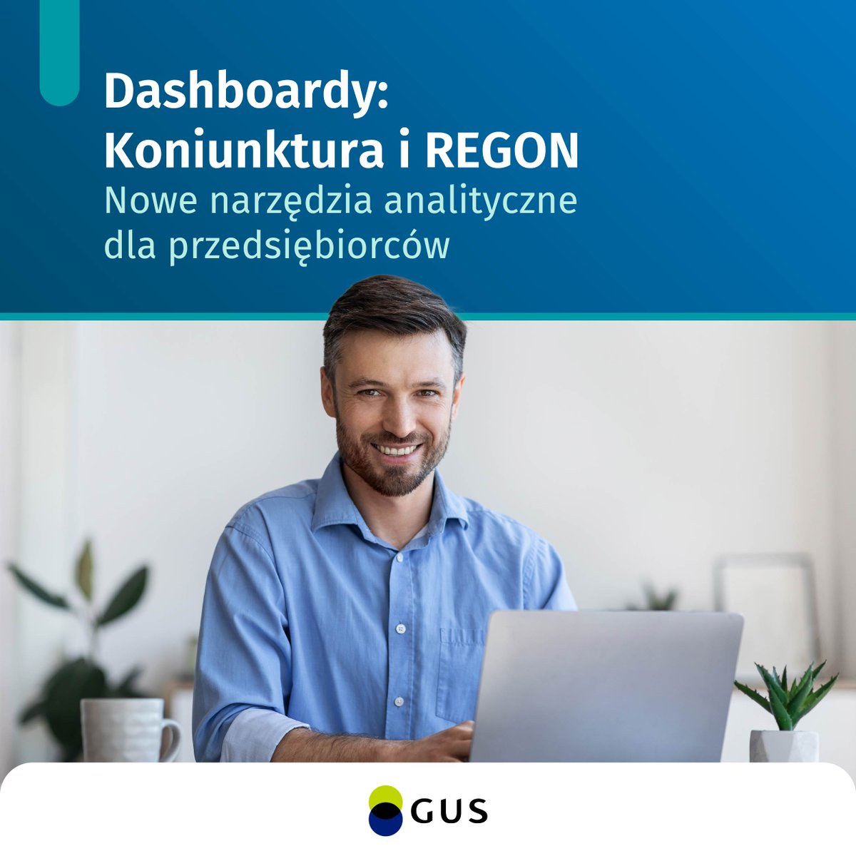 GUS_STAT's tweet photo. #GUS udostępnił nowe produkty skierowane do przedsiębiorców:
🔹 Dashboard Koniunktura Gospodarcza
🔹 Dashboard REGON
📊To narzędzia ułatwiające podejmowanie decyzji biznesowych i analizę trendów w gospodarce
➡️https://t.co/Jlf3lp2TWV
#gospodarka #ekonomia #REGON #koniunktura #MŚP https://t.co/dItEsJZAny