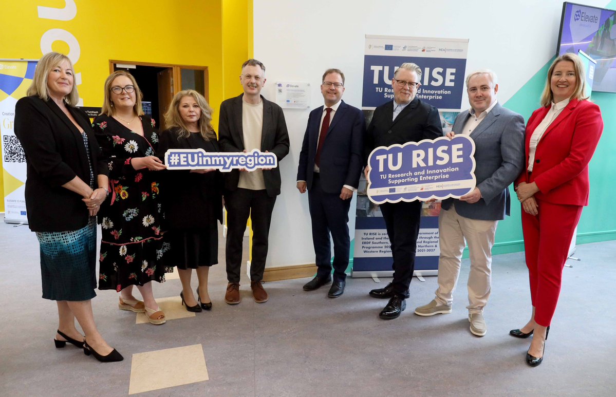 IADT Dún Laoghaire (@myiadt) on Twitter photo ELEVATE Advancing Research and Innovation at IADT
Minister James Lawless <a href="/lawlessj/">James Lawless</a> has officially launched ELEVATE, a landmark four-year research and innovation initiative for Ireland’s creative industries at IADT. #euinmyregion 🇮🇪🇪🇺
Read more: iadt.ie/news/elevate-l… ELEVATE Advancing Research and Innovation at IADT
Minister James Lawless <a href="/lawlessj/">James Lawless</a> has officially launched ELEVATE, a landmark four-year research and innovation initiative for Ireland’s creative industries at IADT. #euinmyregion 🇮🇪🇪🇺
Read more: iadt.ie/news/elevate-l…