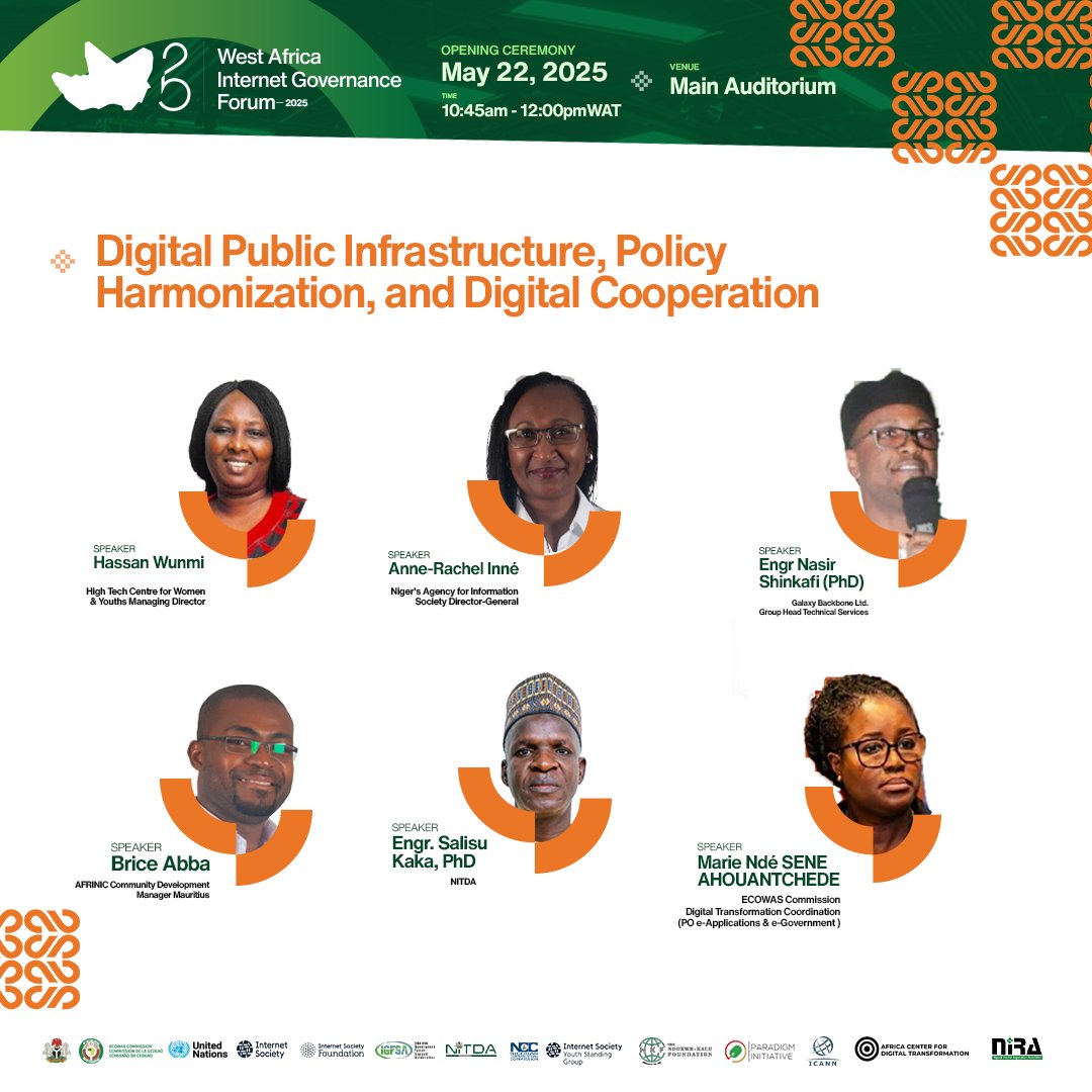 WAIGF25: Day 2: Live now:  
Digital Public Infrastructure, Policy Harmonization, and Digital Cooperation
Join here: bit.ly/4dt8PwL 
#WAIGF25 #SecureDigitalFuture
